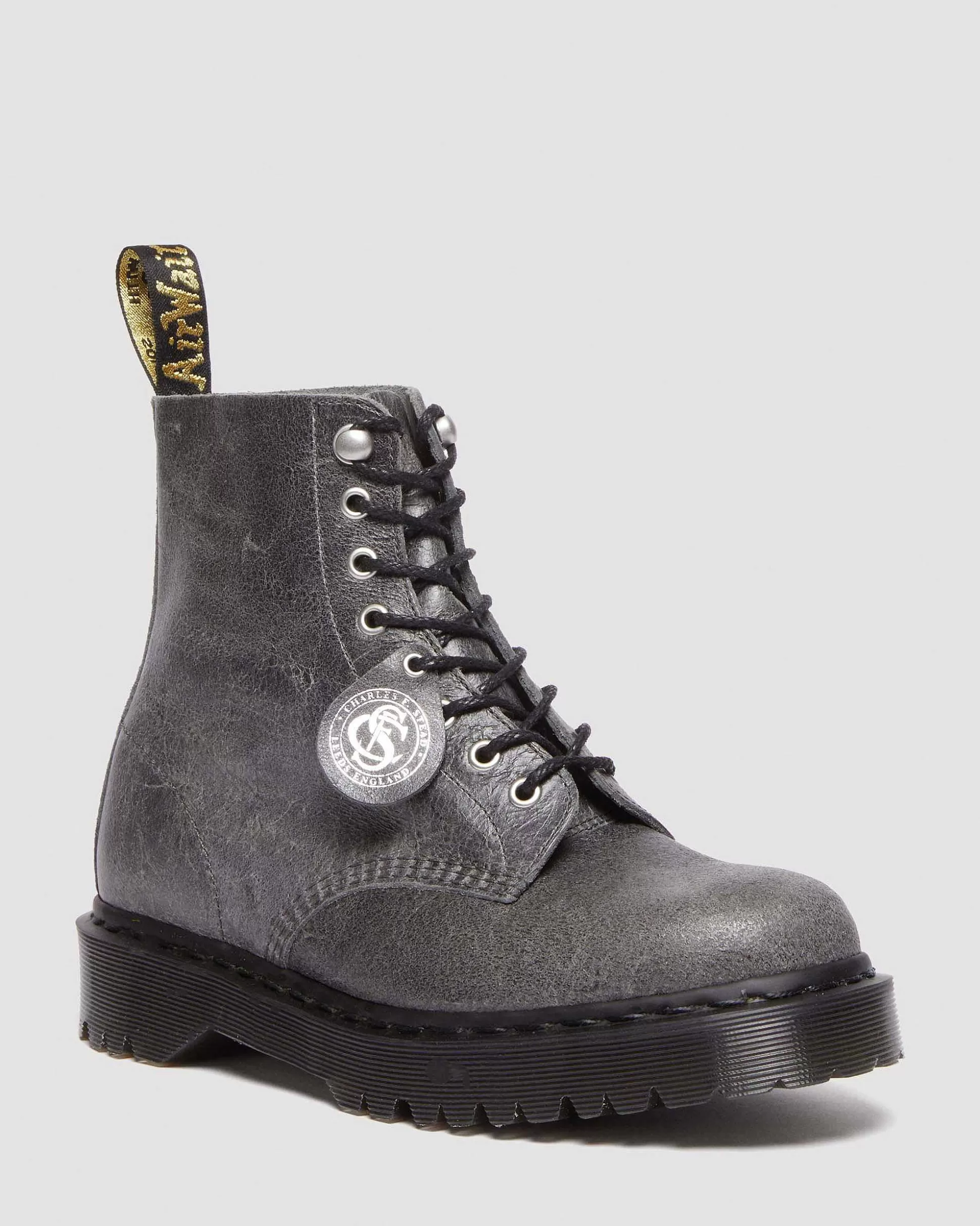 Herren Dr. Martens Made In England Stiefel>1460 Pascal Bex Leder Schnurstiefel