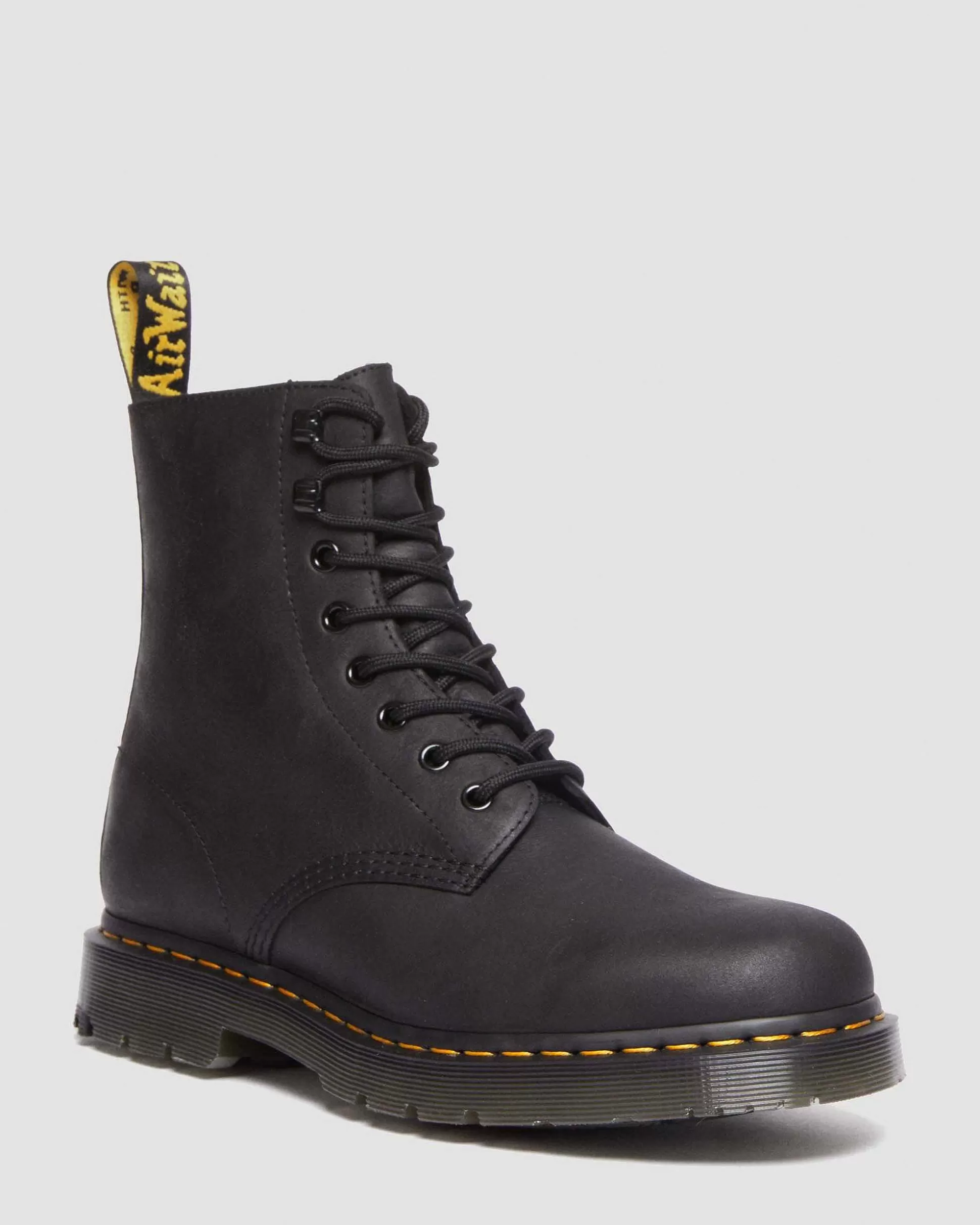 Herren Dr. Martens Schnurstiefel>1460 Pascal Fleece Gefutterte Leder Stiefel