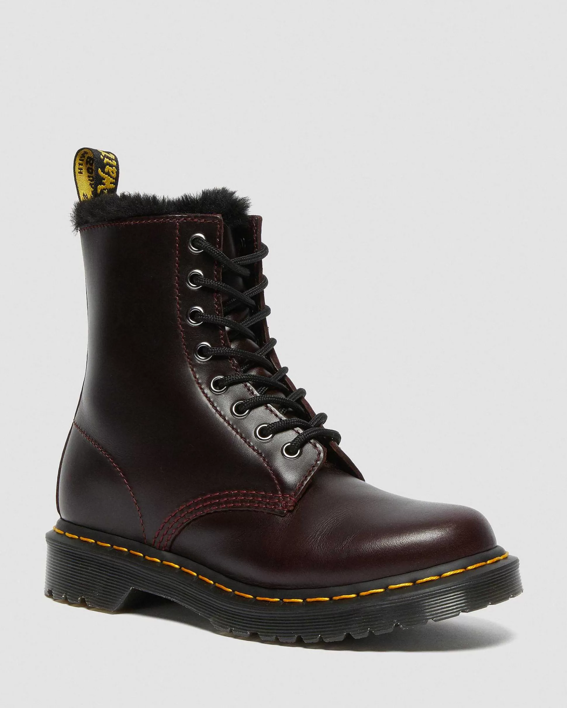 Damen Dr. Martens Schnurstiefel>1460 Serena Faux Fur Gefutterte Boots