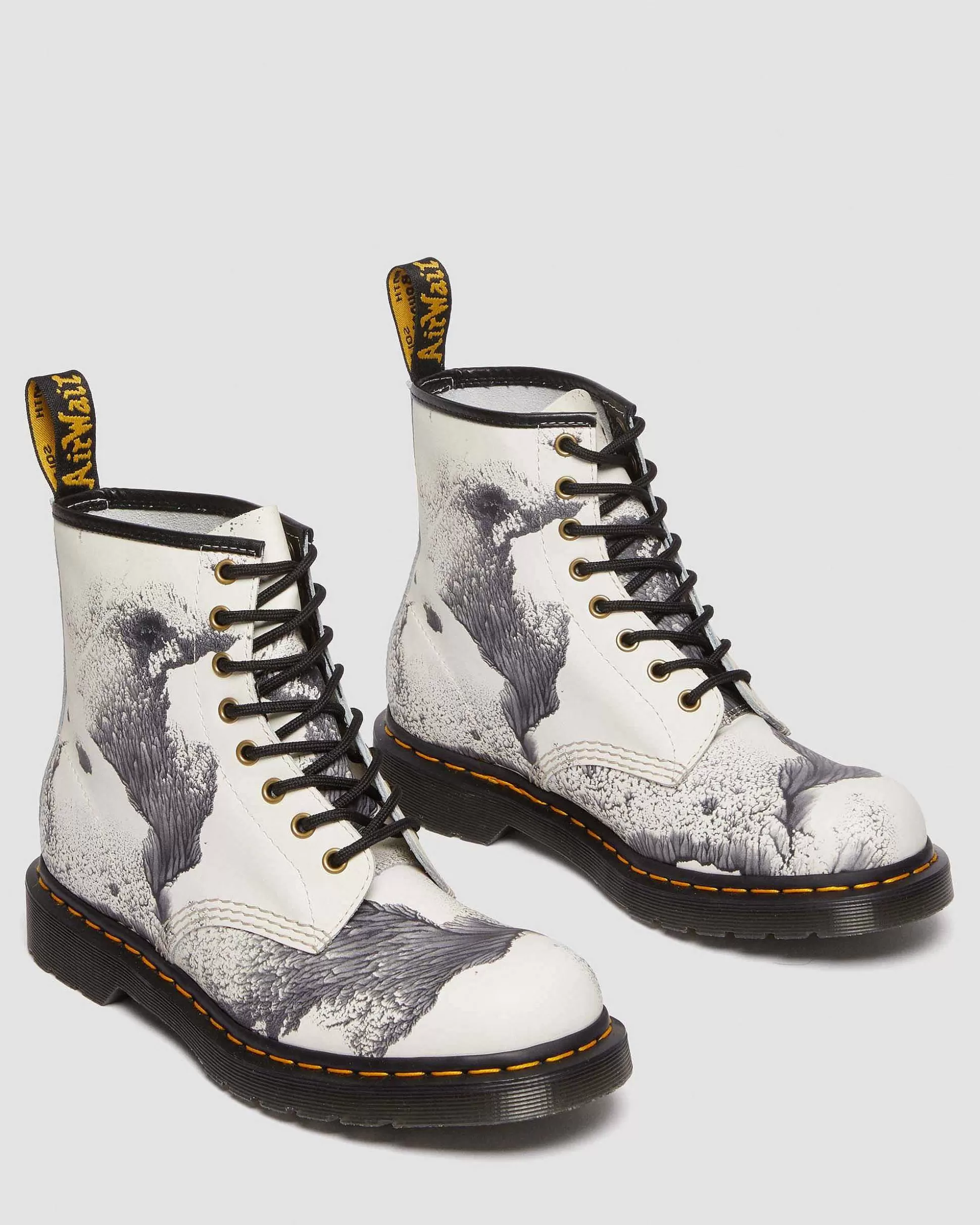 Herren Dr. Martens Schnurstiefel>1460 Stiefel Tate Decalcomania