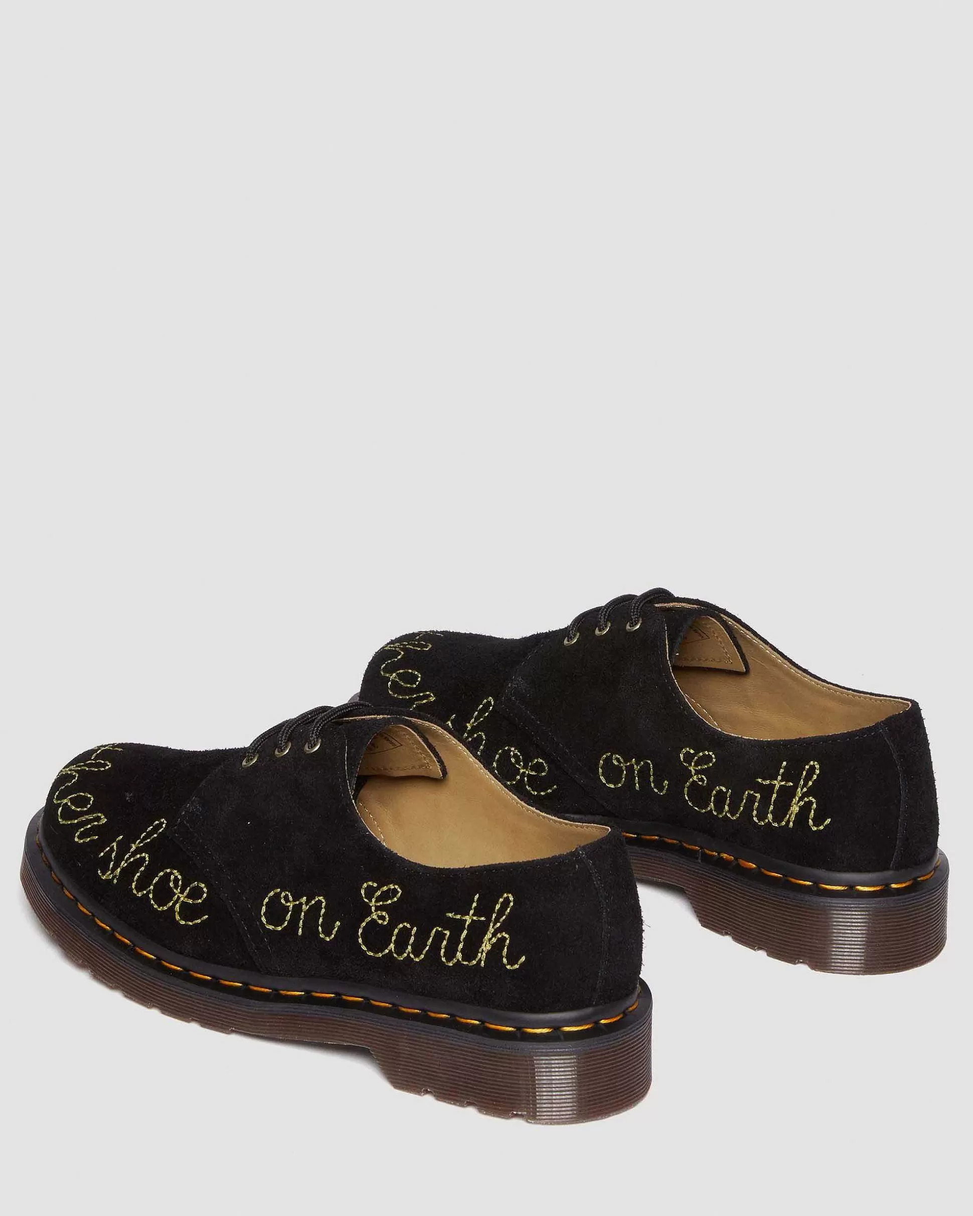 Herren Dr. Martens Schwarze Schuhe>1461 Desert Oasis Wildleder Schuhe