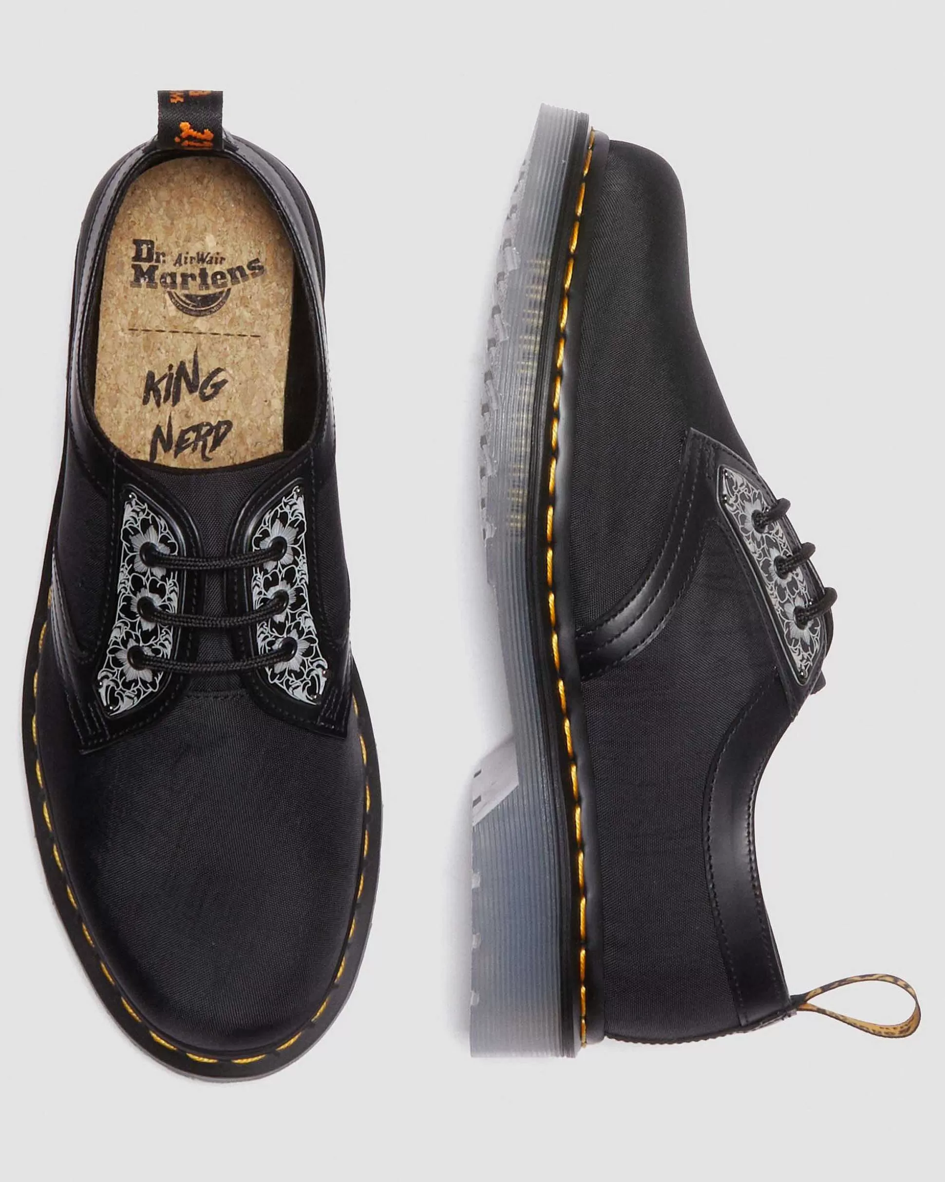 Herren Dr. Martens Schnurschuhe>1461 King Nerd Schuhe