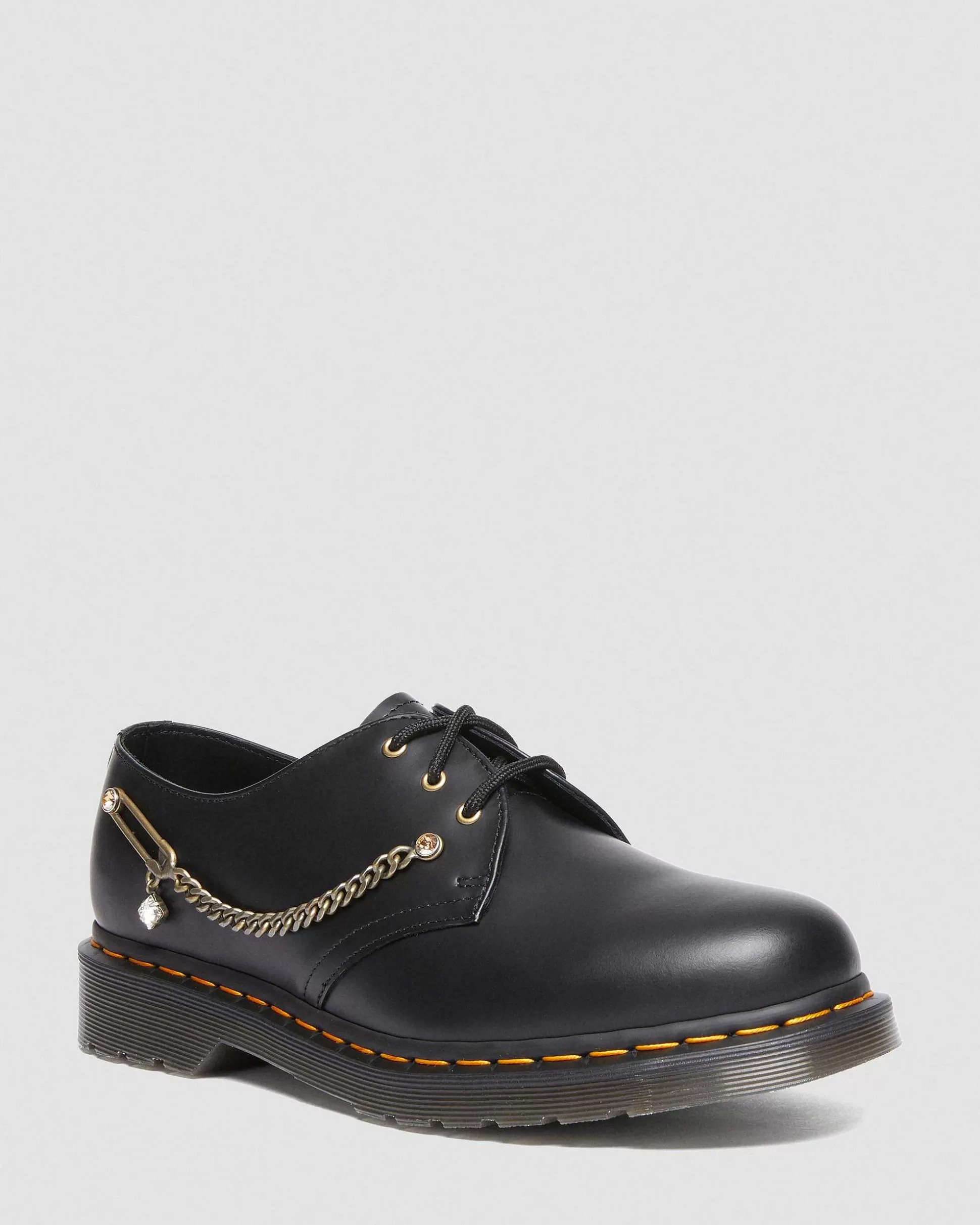 Herren Dr. Martens Schnurschuhe>1461 Mit Kristallen Von Swarovski® Verziert