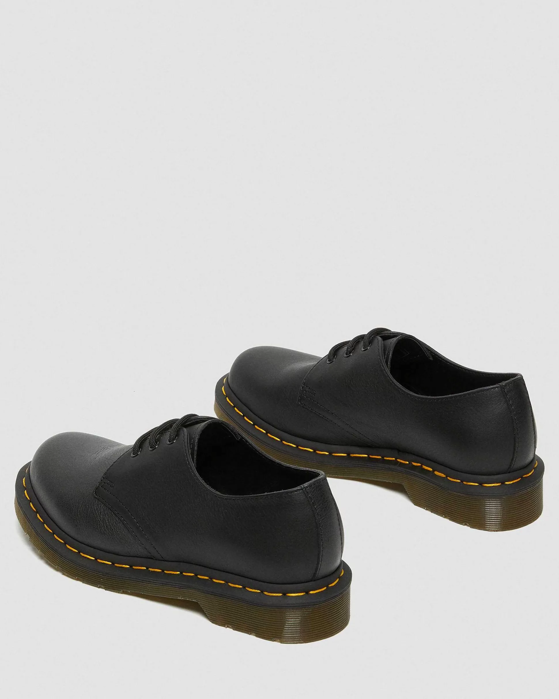 Damen Dr. Martens Schwarze Schuhe>1461 Virginia Leder Oxford Schuhe