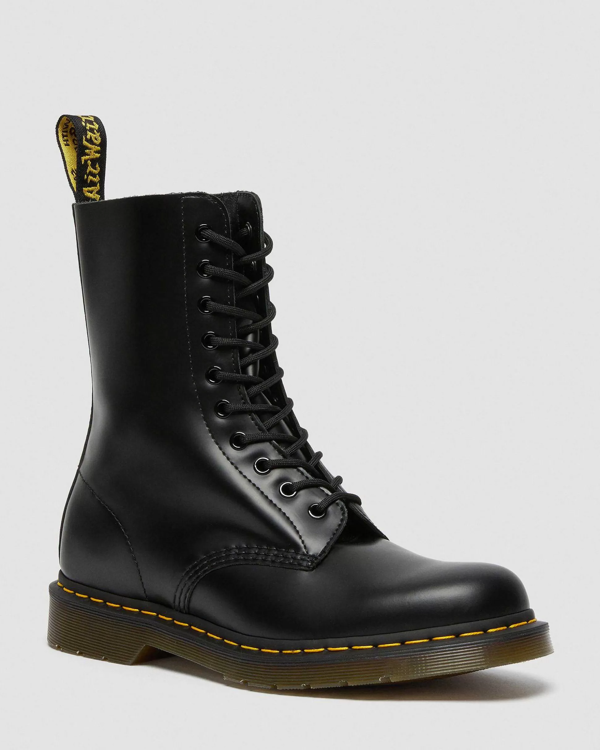 Herren Dr. Martens Schnurstiefel>1490 Glattleder Hohe Schnurstiefel