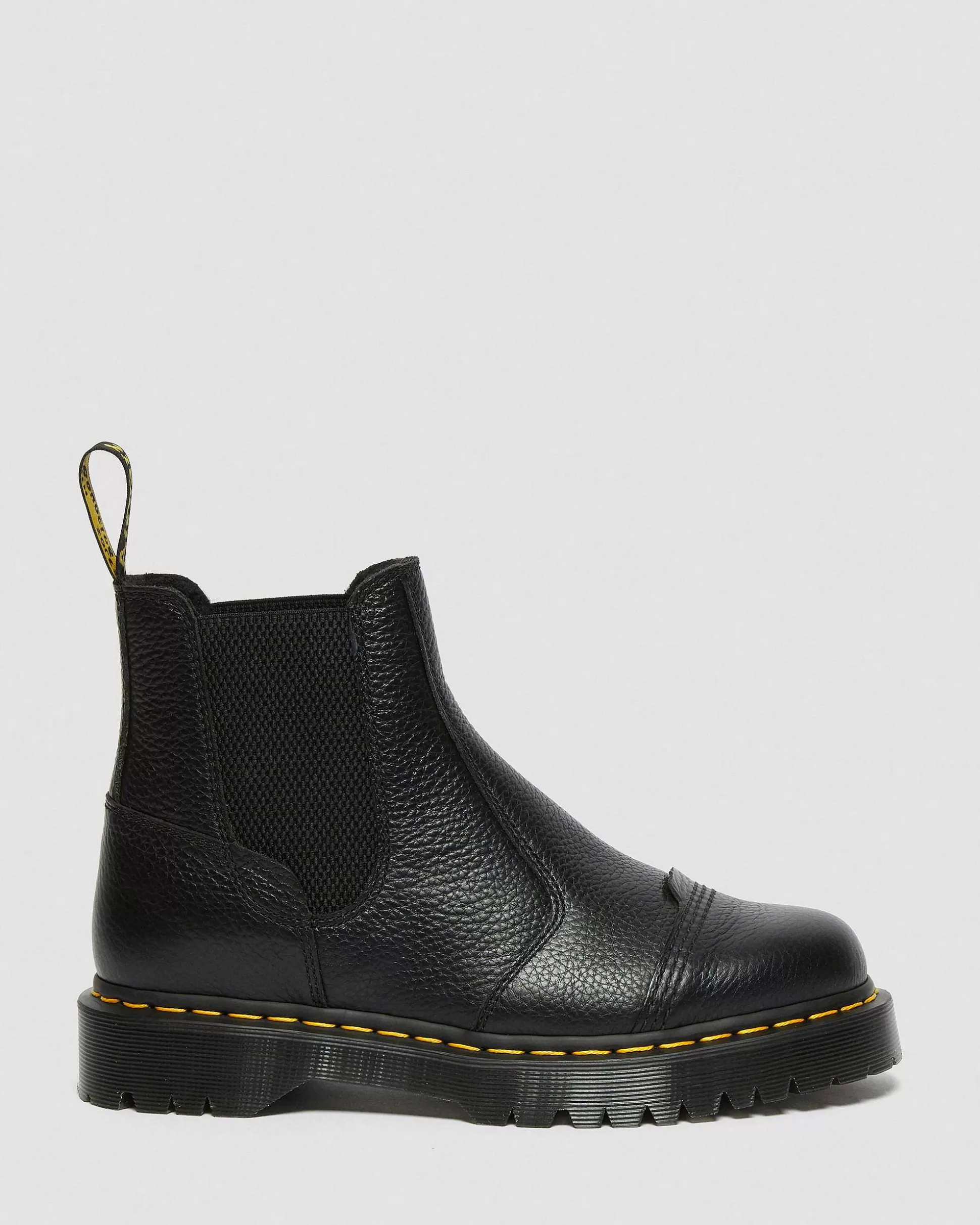 Herren Dr. Martens Plateaustiefel>2976 Bex Plateau Chelsea Boots Mit Kunstfellfutter