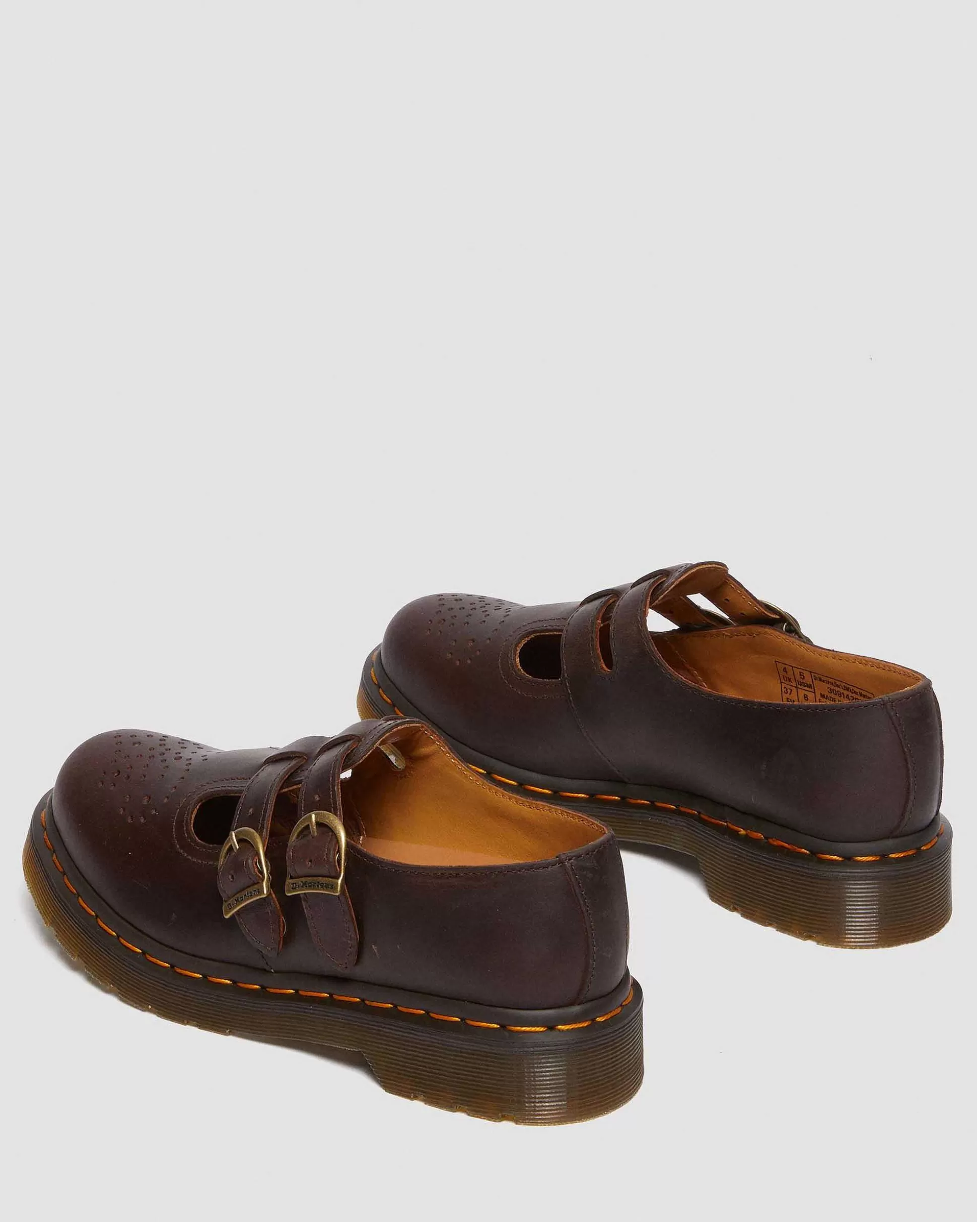 Damen Dr. Martens Mary Jane Schuhe>8065 Crazy Horse Leder Mary Jane Schuhe