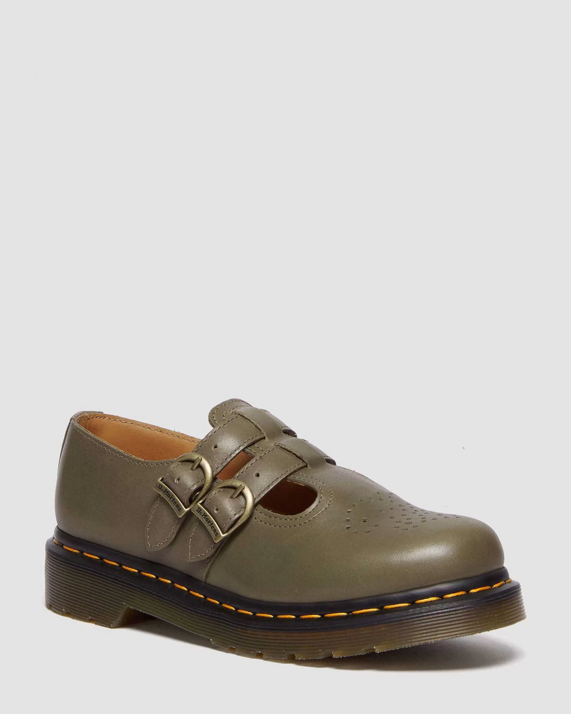 Damen Dr. Martens Mary Jane Schuhe>8065 Mary Jane Carrara Leder Schuhe