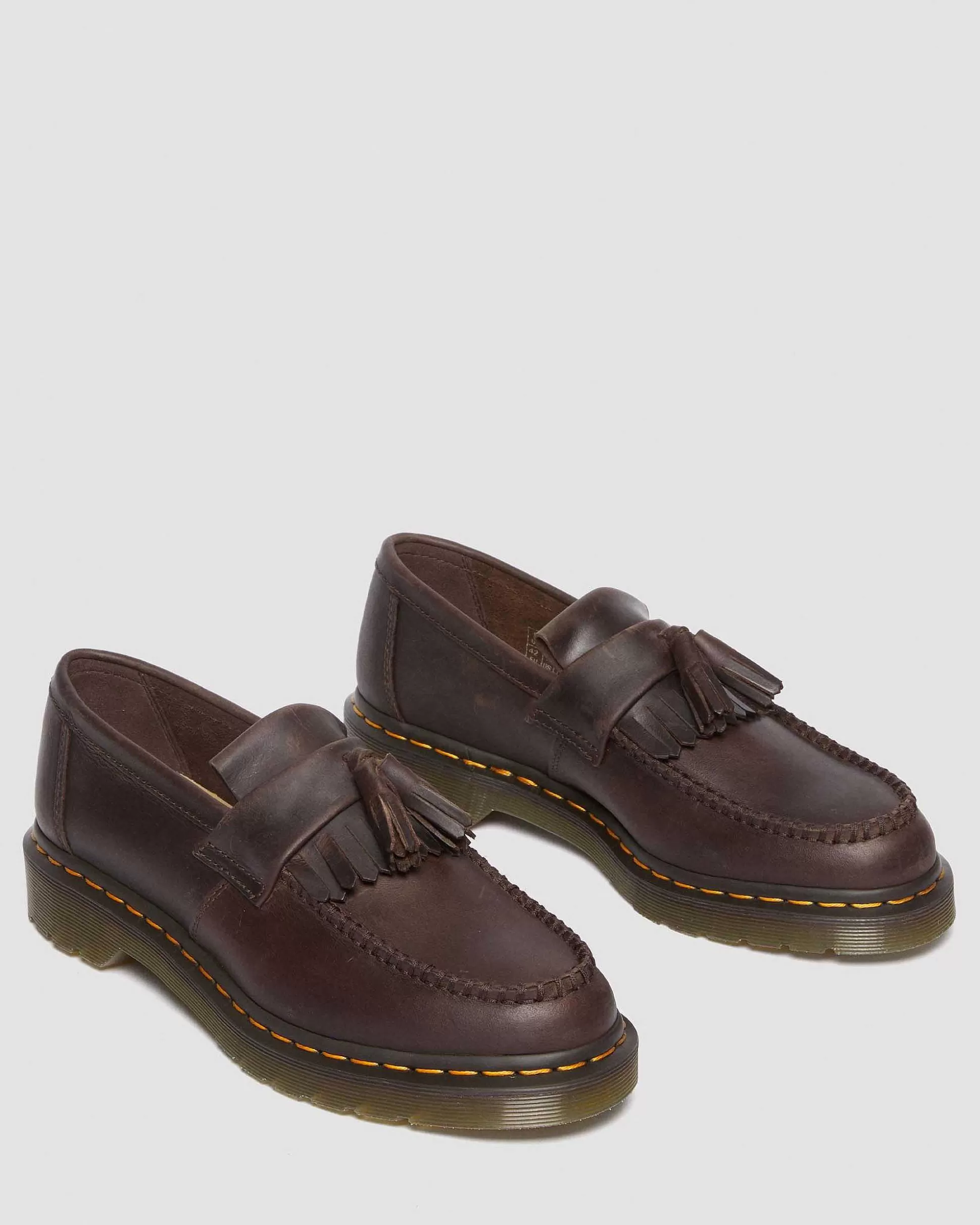 Herren Dr. Martens Entdecke Alle Loafer>Adrian Crazy Horse Leder Tassel Loafer