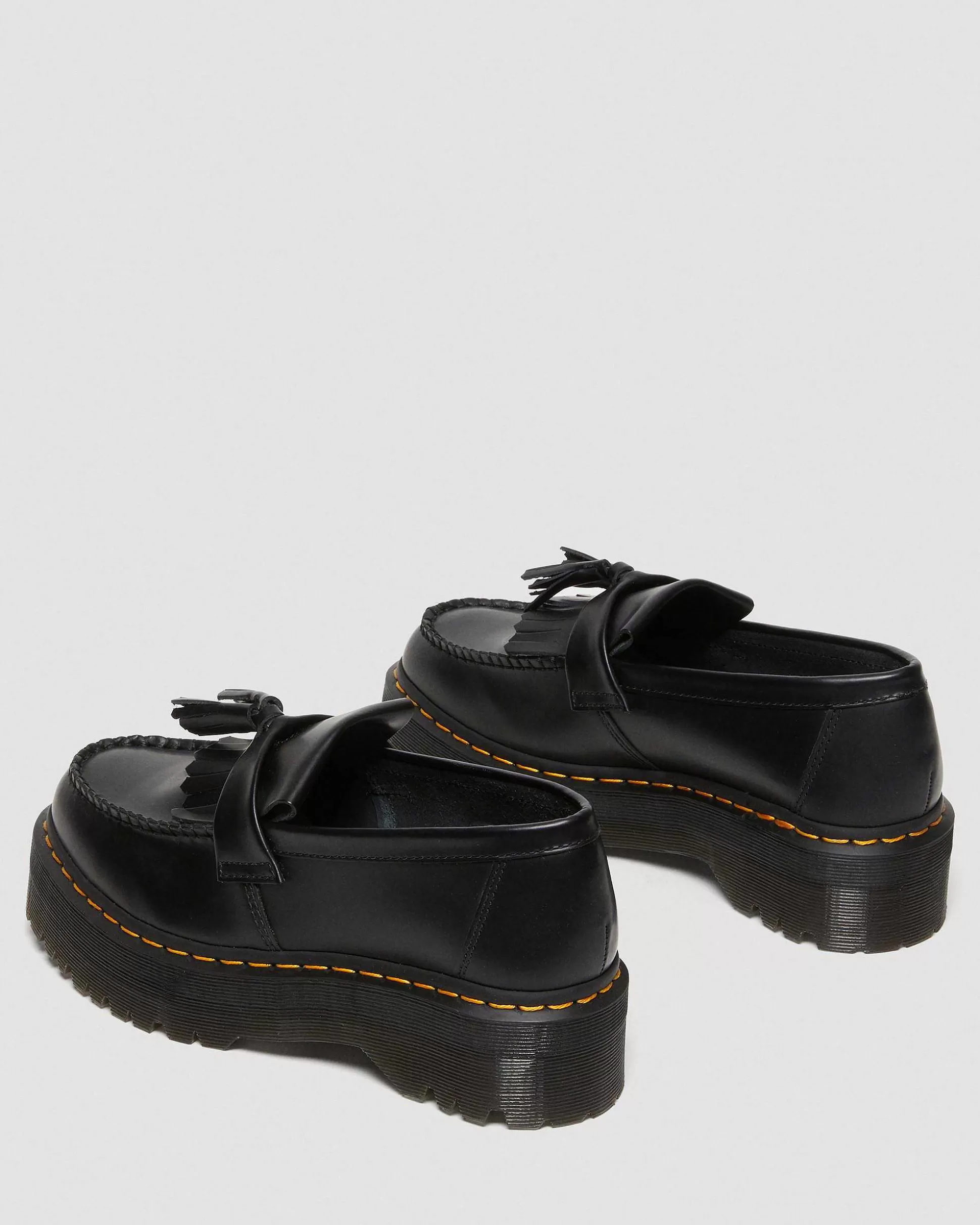 Herren Dr. Martens Entdecke Alle Loafer>Adrian Quad Leder Plateau Tassle Loafer