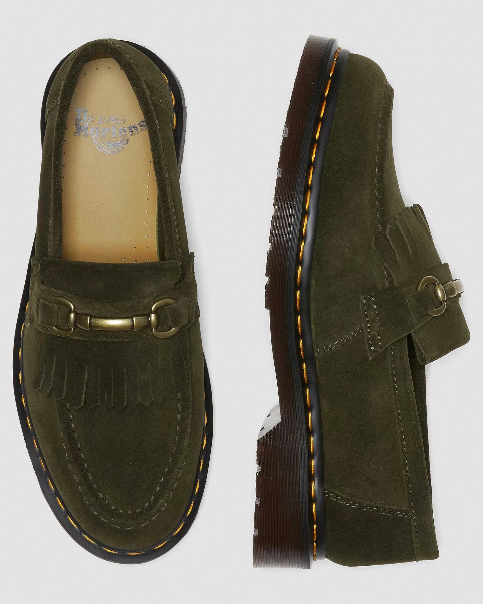 Herren Dr. Martens Entdecke Alle Loafer>Adrian Wildleder Snaffle Loafer