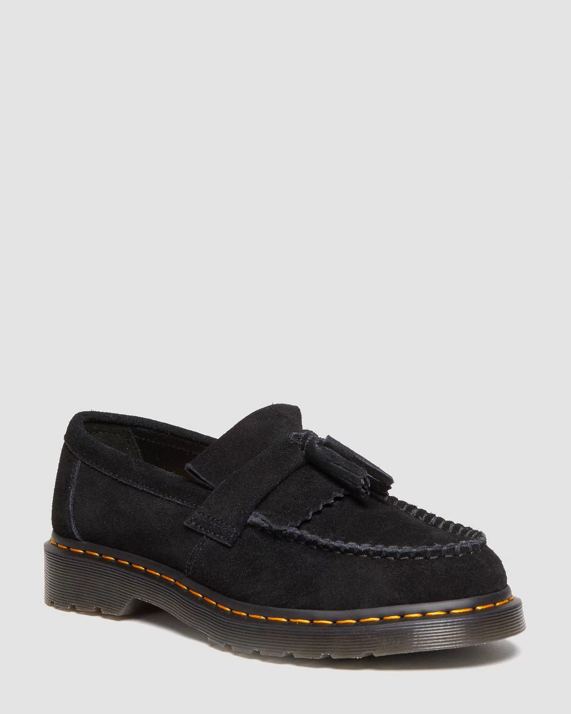 Herren Dr. Martens Schwarze Schuhe>Adrian Wildleder Tassel Loafer