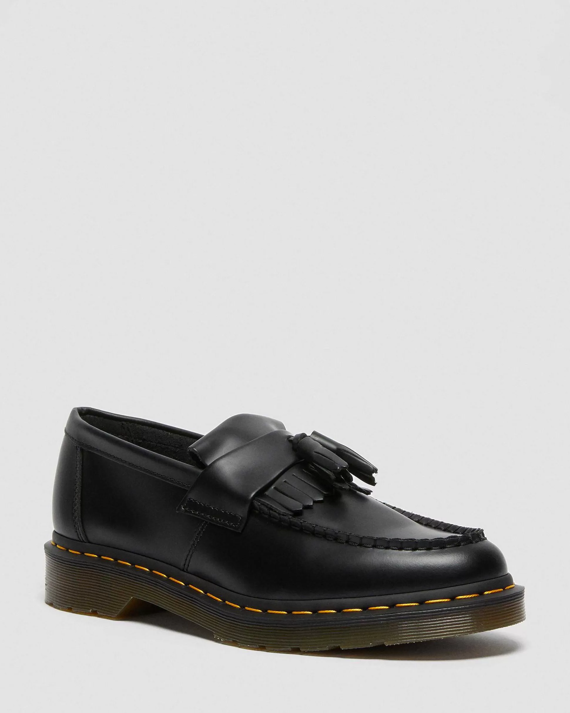 Herren Dr. Martens Entdecke Alle Loafer>Adrian Yellow Stitch Glattleder Tassle Loafer