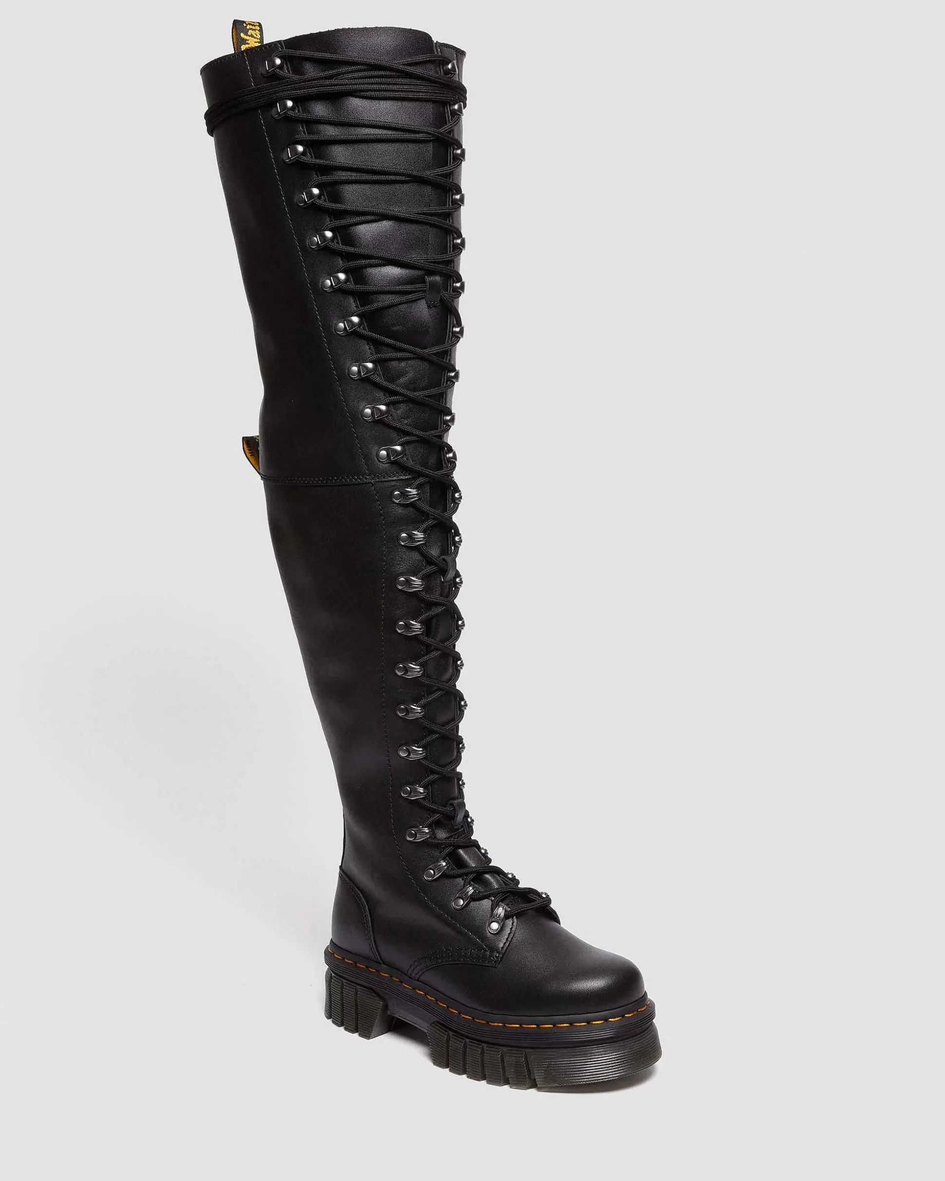 Damen Dr. Martens Hohe Stiefel>Audrick 22I Xtrm Schnursenkel Leder Stiefel