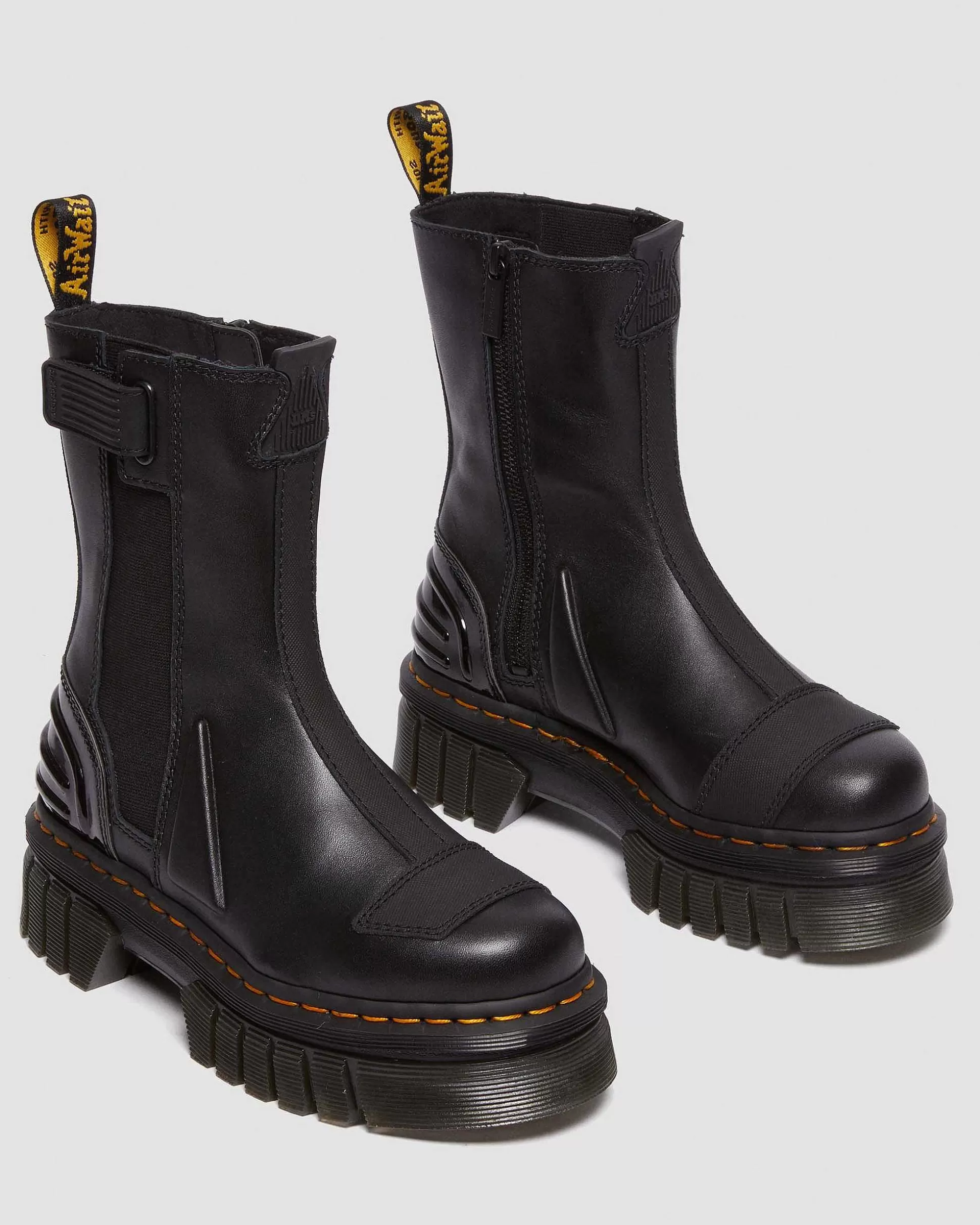 Damen Dr. Martens Stiefeletten>Audrick Hi Plateau Chelsea Boots