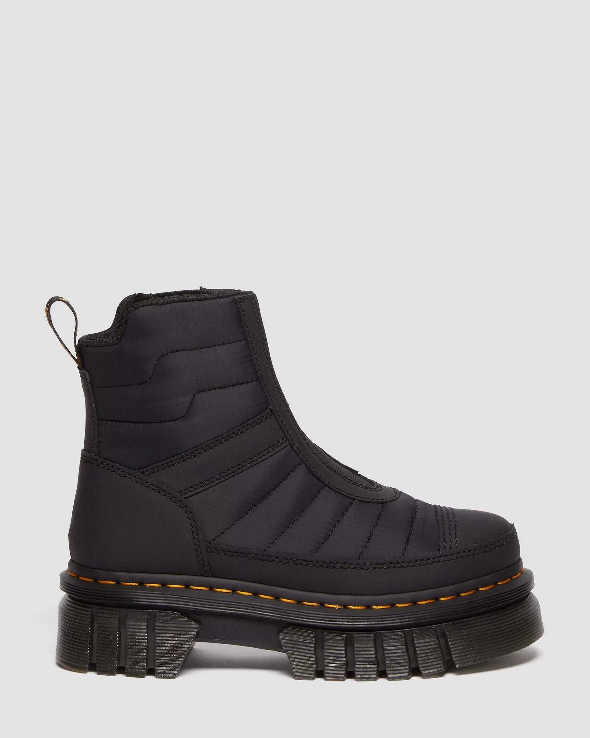 Damen Dr. Martens Plateaustiefel>Audrick Quilted Plateau Chelsea Boots