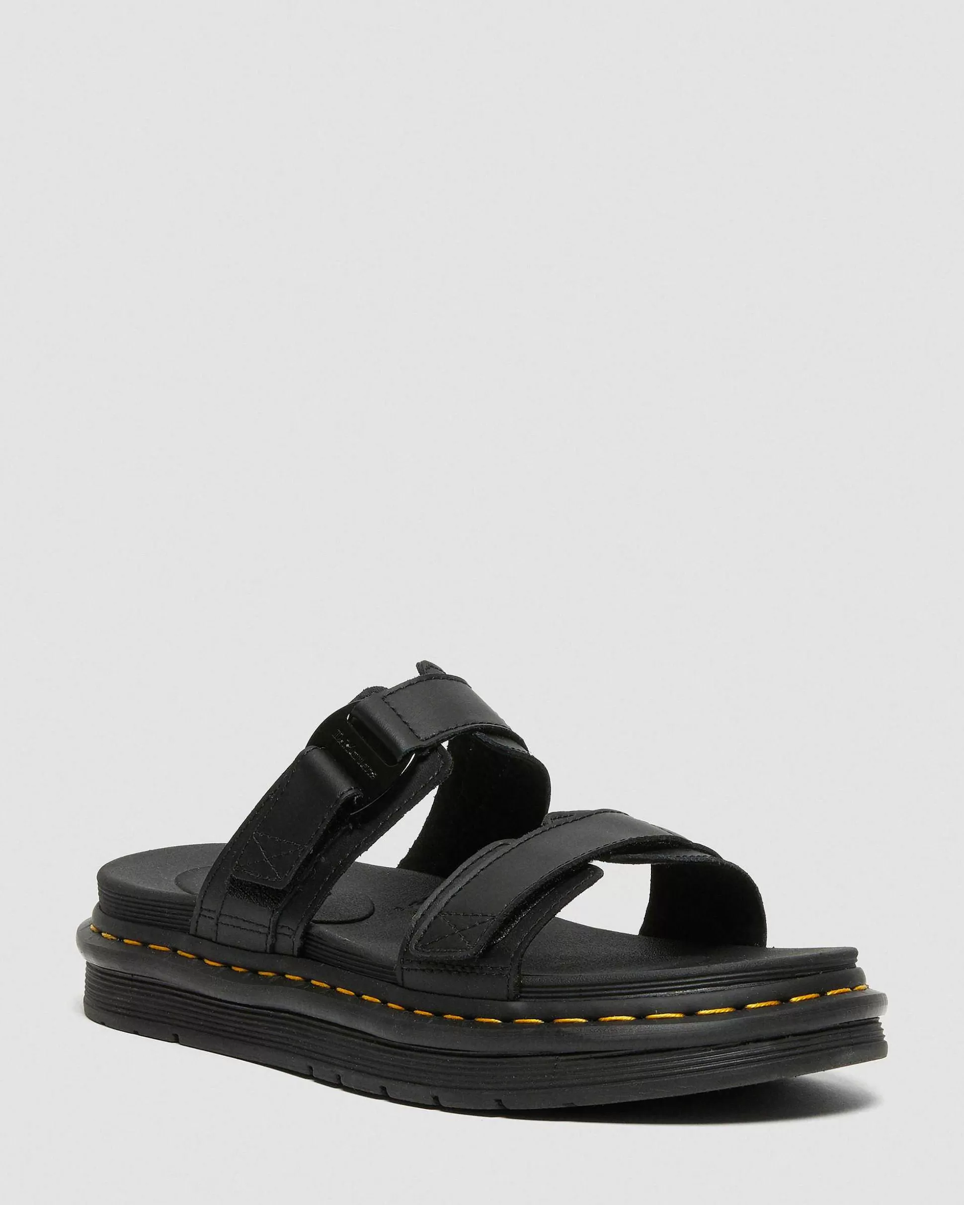 Herren Dr. Martens Pantoletten>Chilton Slip-On Leder Sandalen