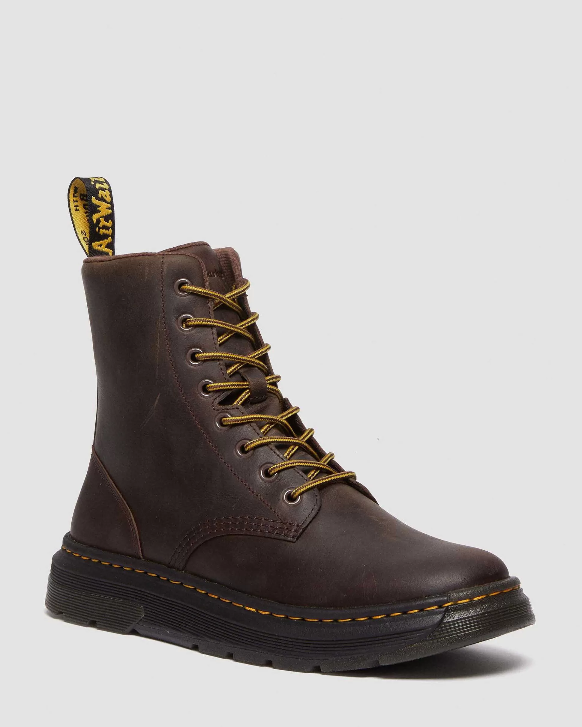 Herren Dr. Martens Utility Boots>Crewson Leder Schnurstiefel