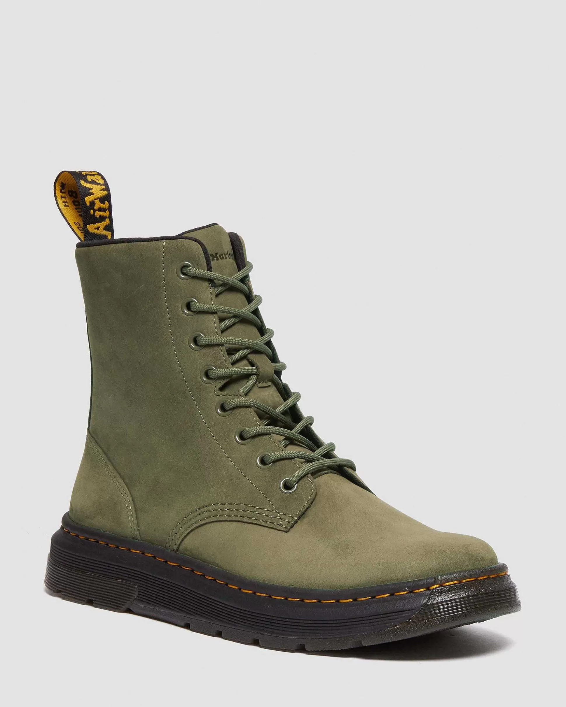 Herren Dr. Martens Utility Boots>Crewson Leder Schnurstiefel