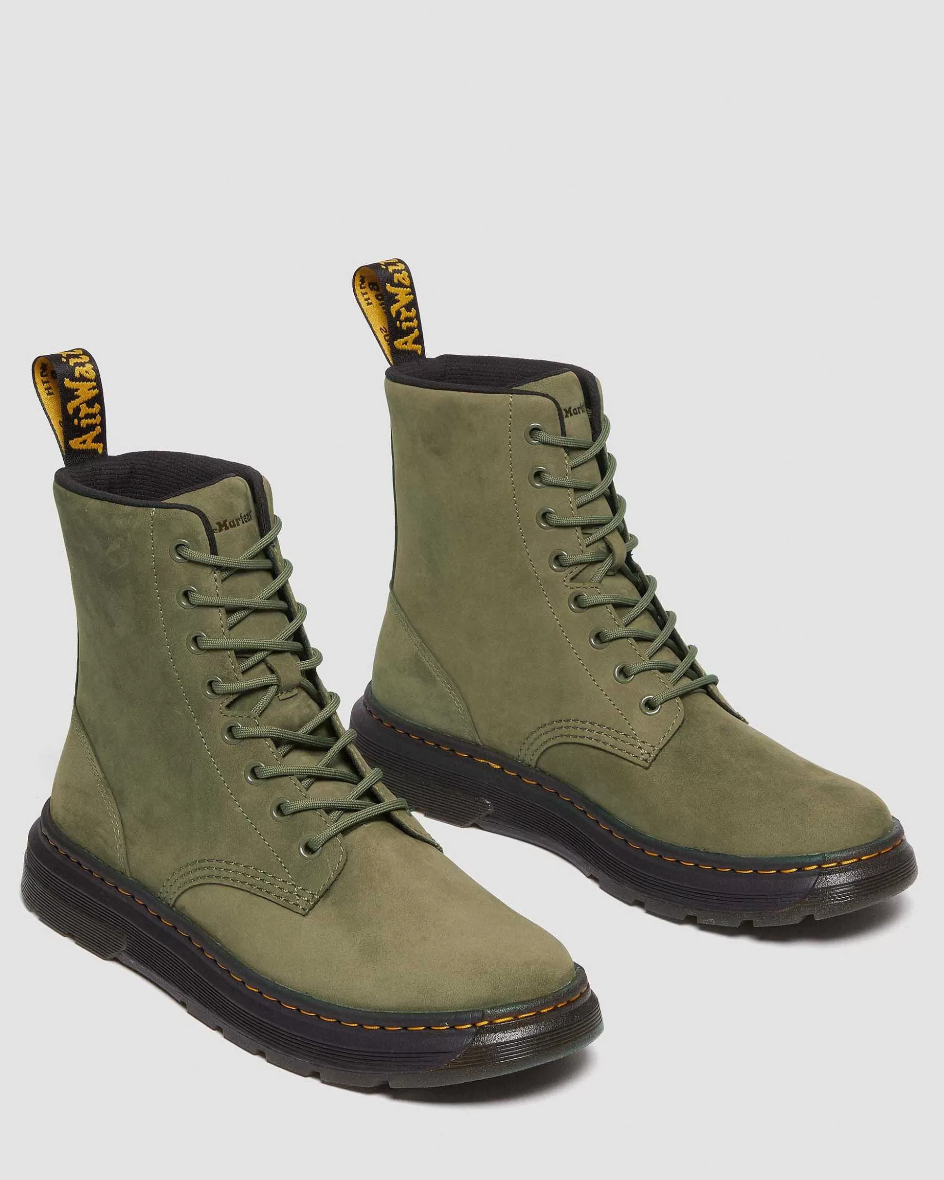 Herren Dr. Martens Utility Boots>Crewson Leder Schnurstiefel