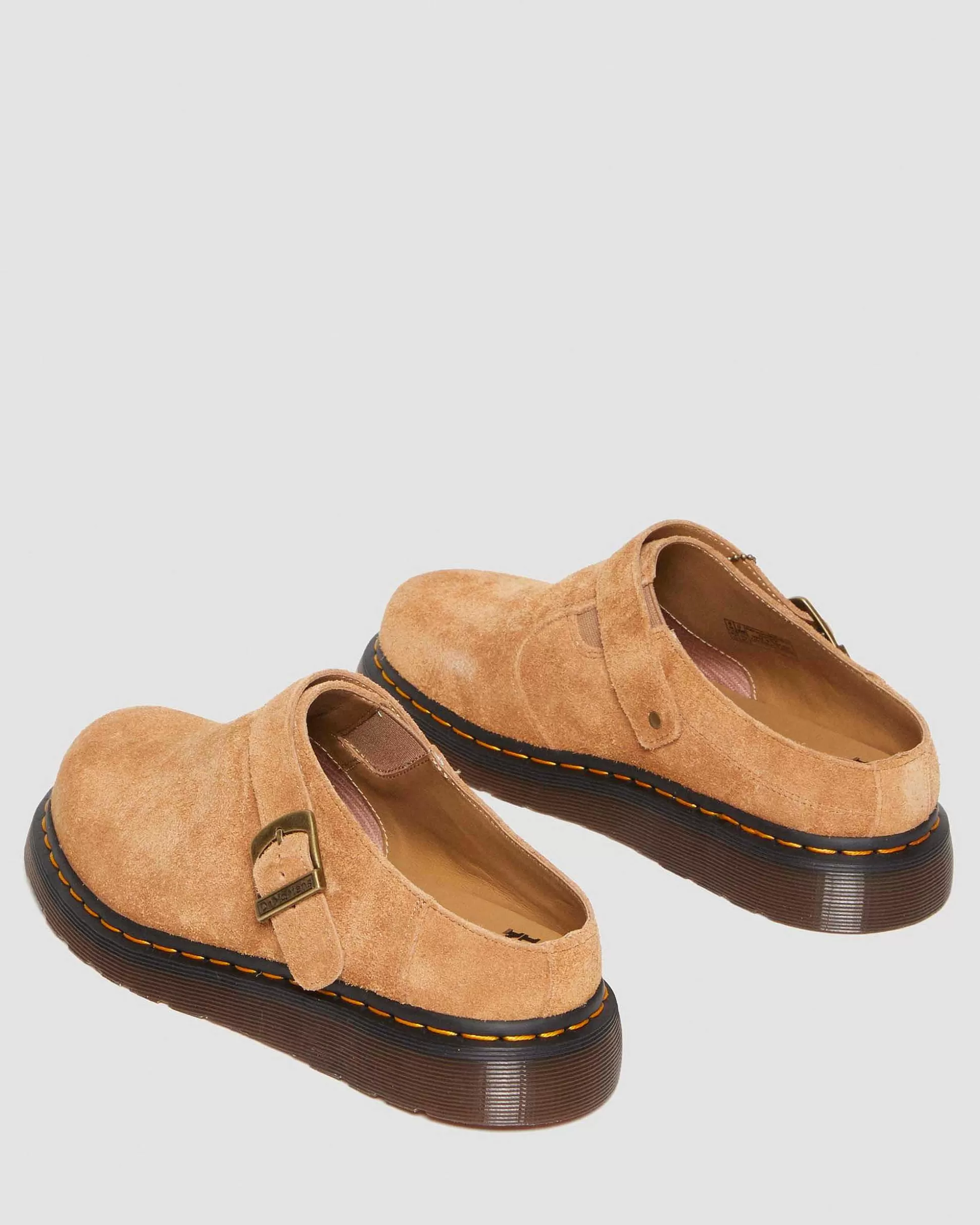 Unisex Dr. Martens Mules Und Clogs>Isham Desert Oasis Wildleder Mules