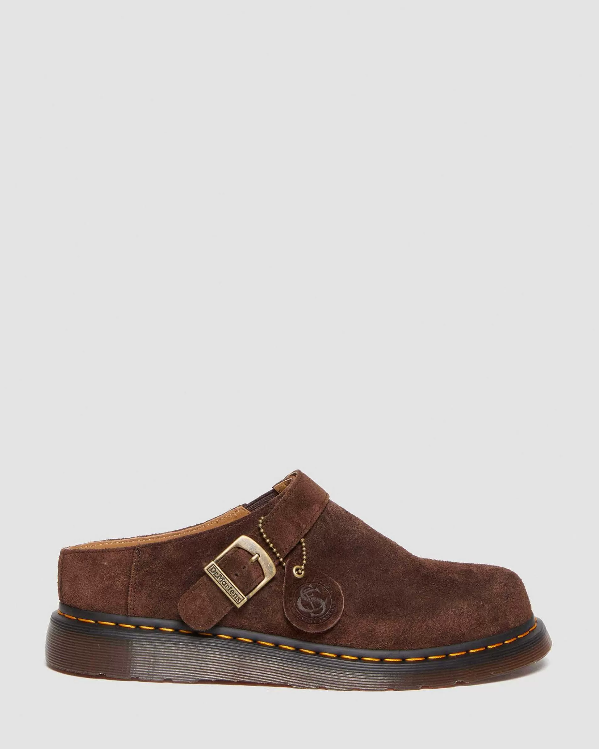 Unisex Dr. Martens Mules Und Clogs>Isham Desert Oasis Wildleder Mules