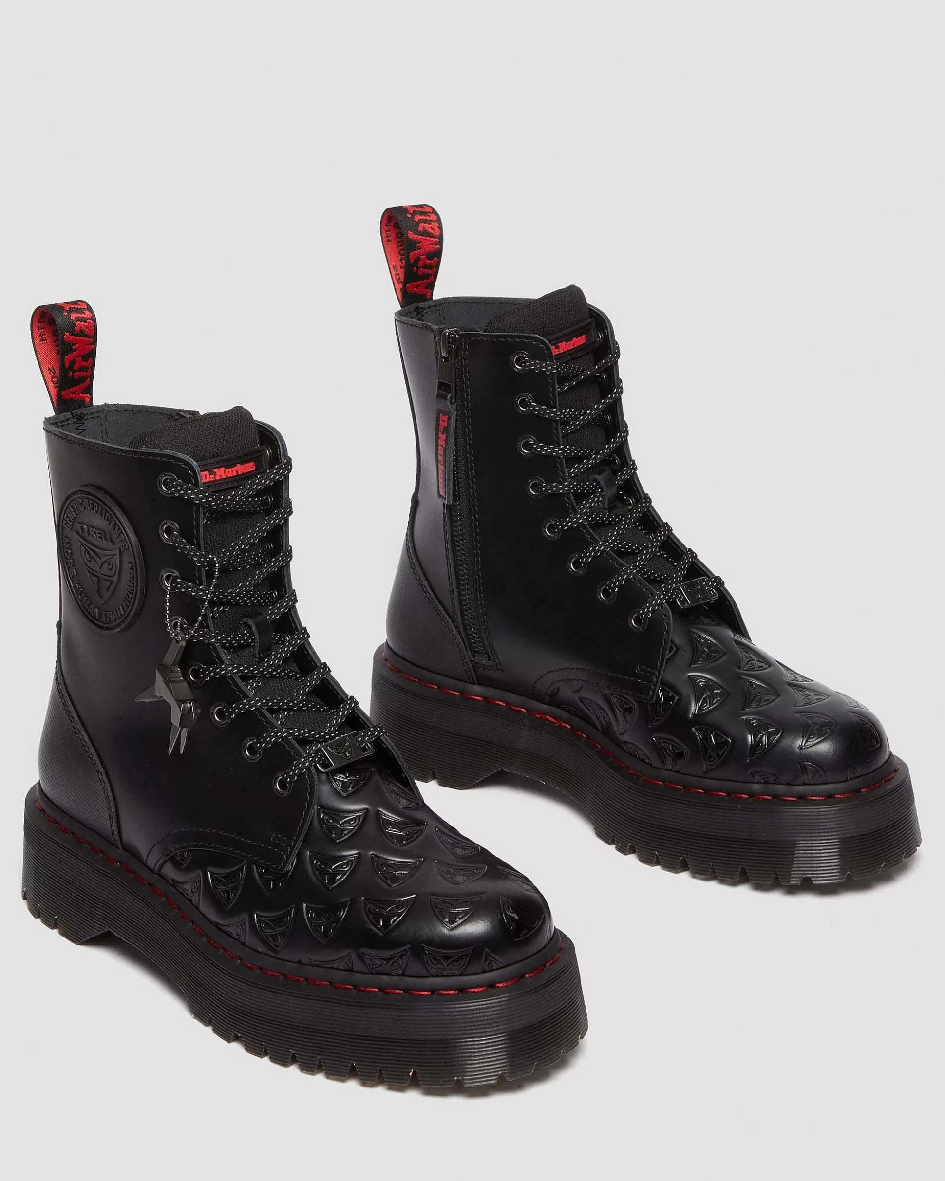 Herren Dr. Martens Plateaustiefel>Jadon Blade Runner Lederstiefel