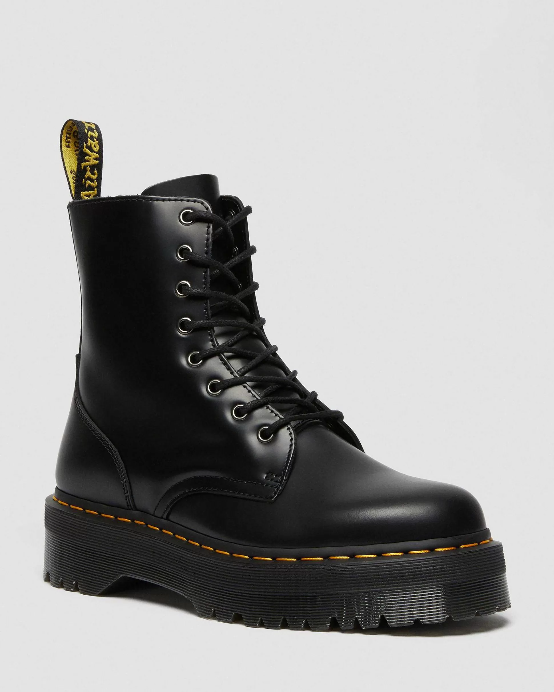 Herren Dr. Martens Schnurstiefel>Jadon Glattleder Plateaustiefel