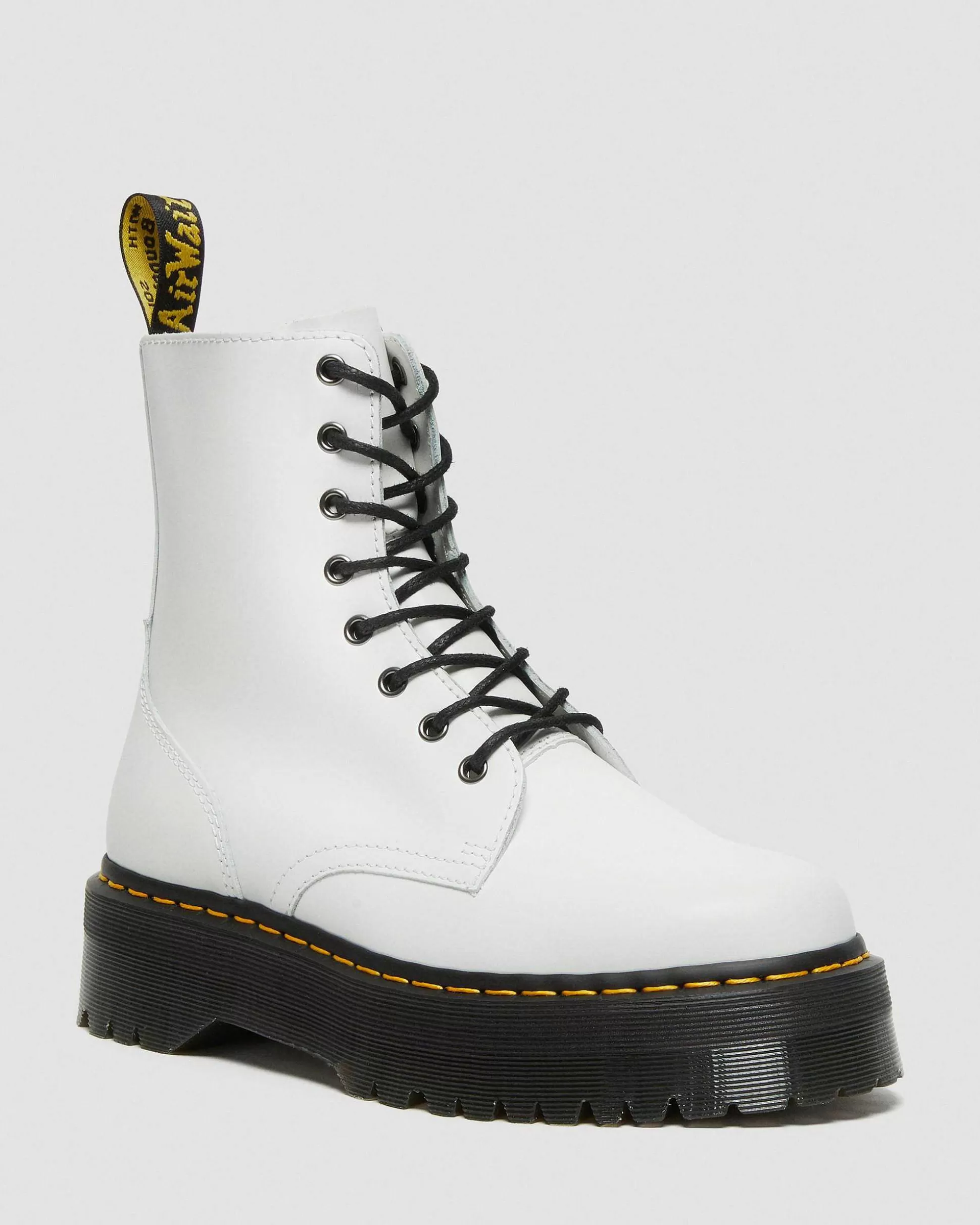 Herren Dr. Martens Plateaustiefel>Jadon Glattleder Plateaustiefel