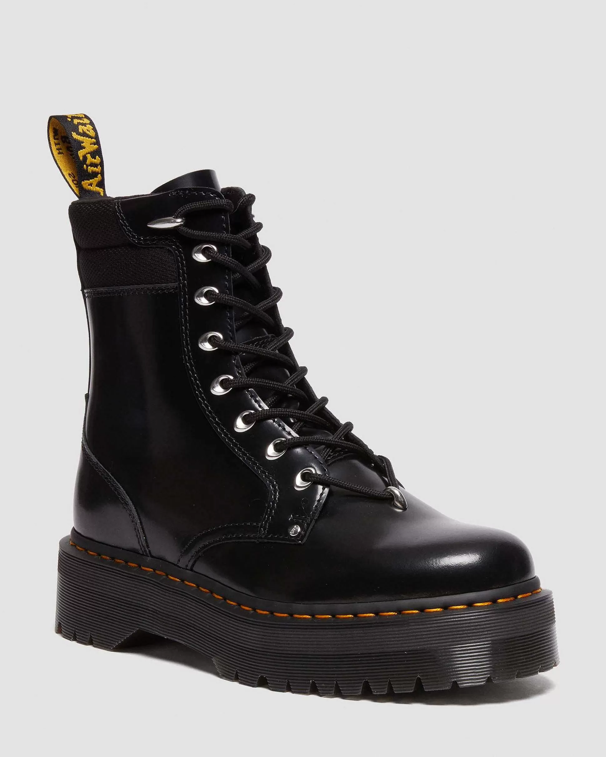 Herren Dr. Martens Winter Stiefel>Jadon Ii Hardware Leder Plateau Stiefel