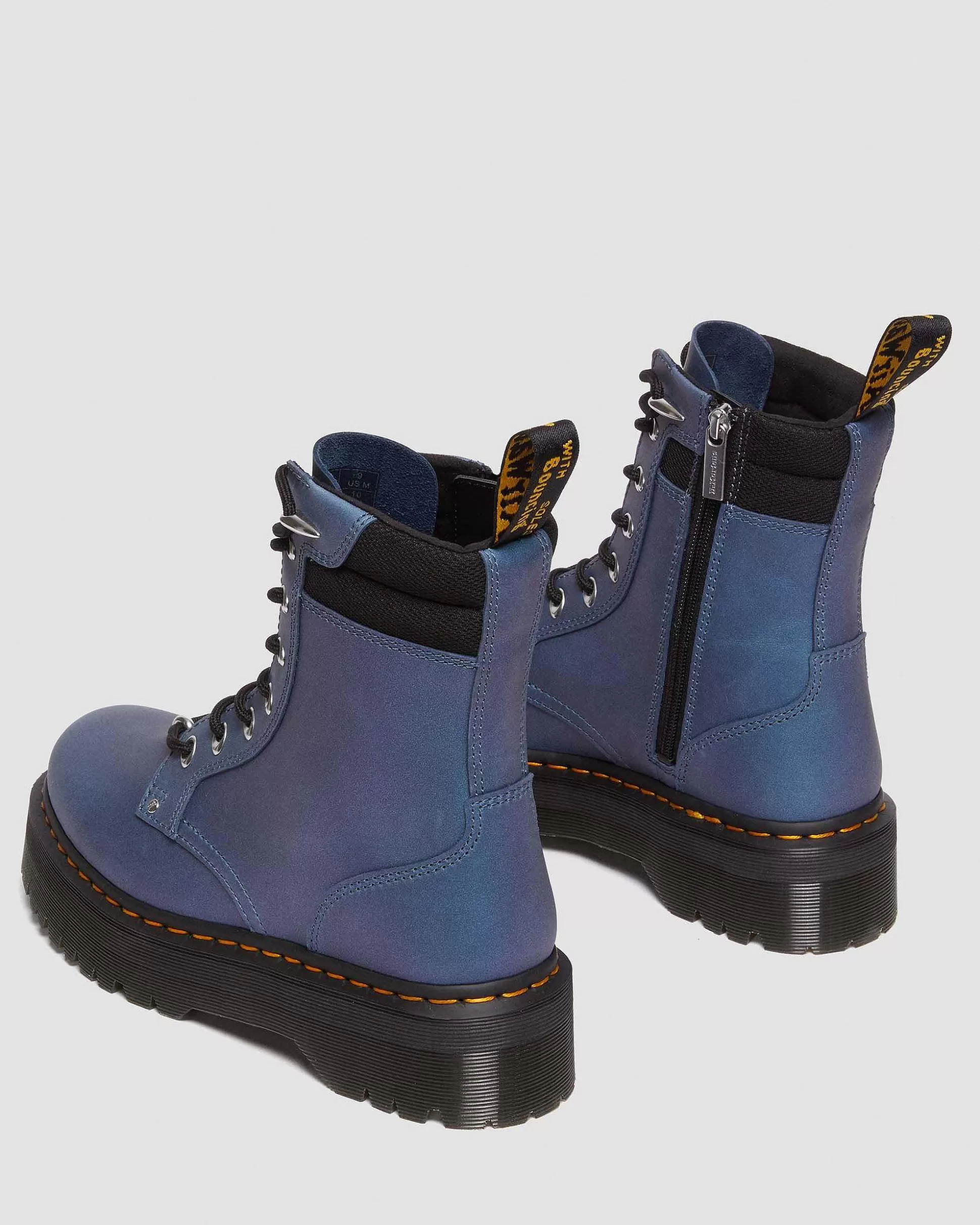 Herren Dr. Martens Winter Stiefel>Jadon Ii Hardware Leder Plateau Stiefel