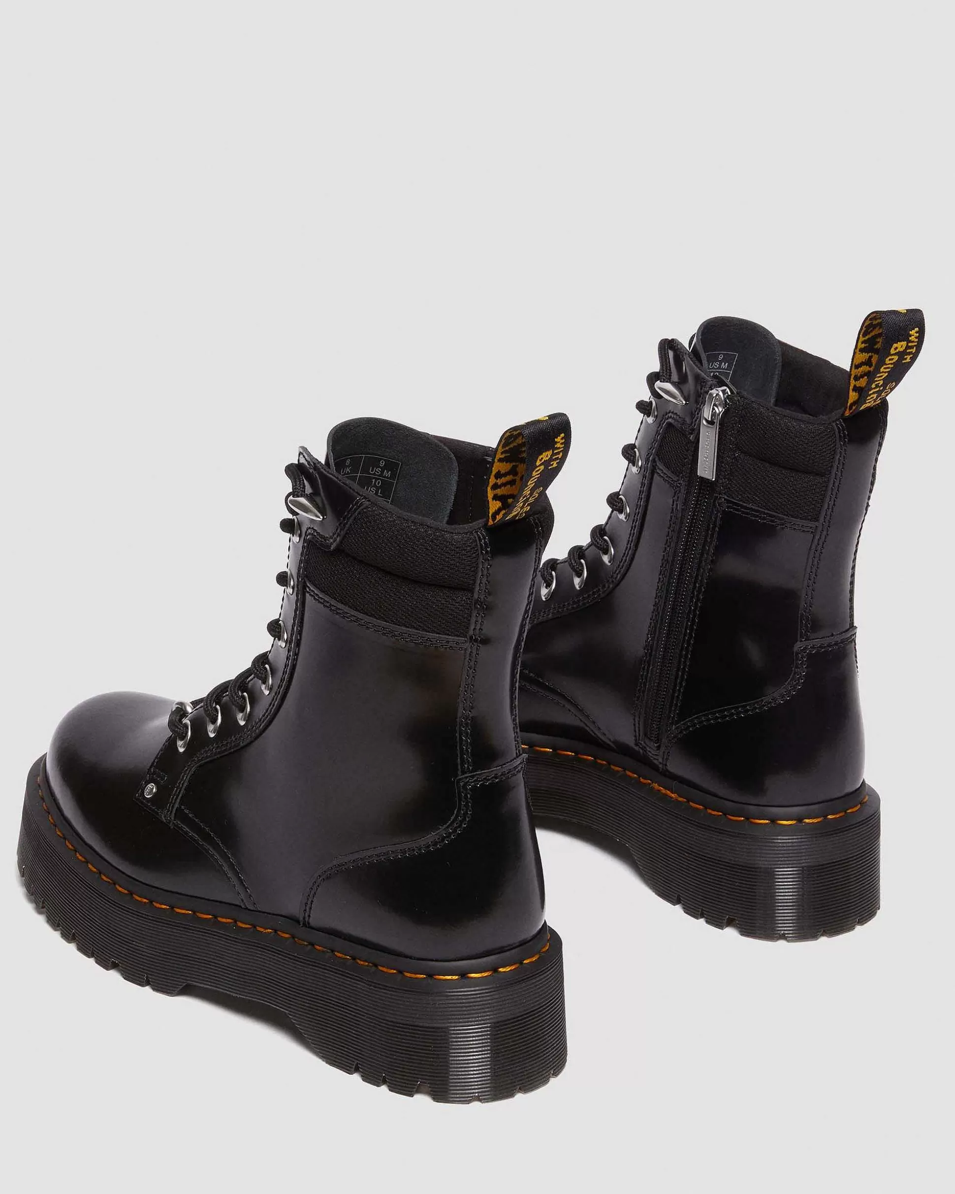 Herren Dr. Martens Winter Stiefel>Jadon Ii Hardware Leder Plateau Stiefel