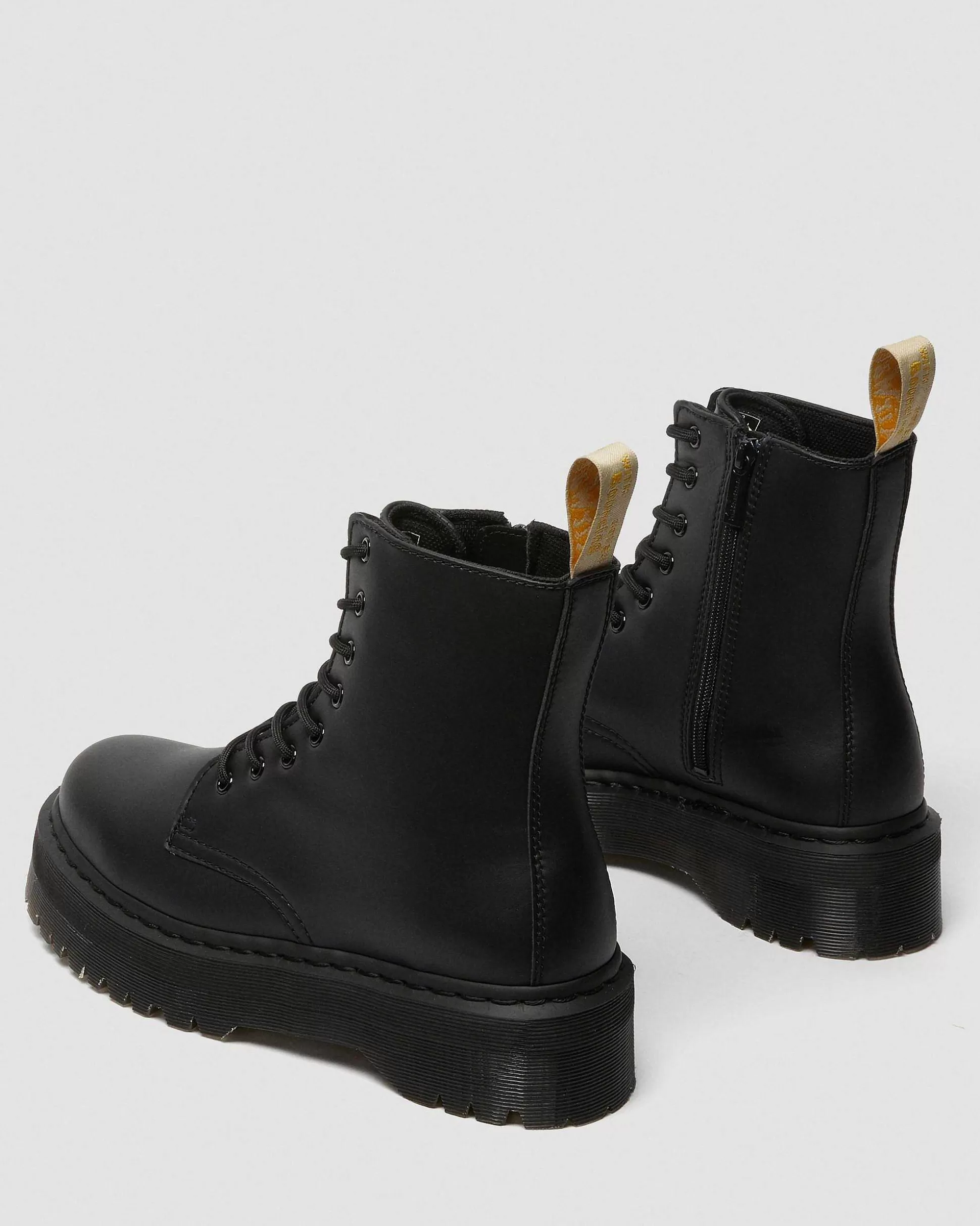 Herren Dr. Martens Vegane Stiefel>Jadon Ii Mono Vegan Plateaustiefel