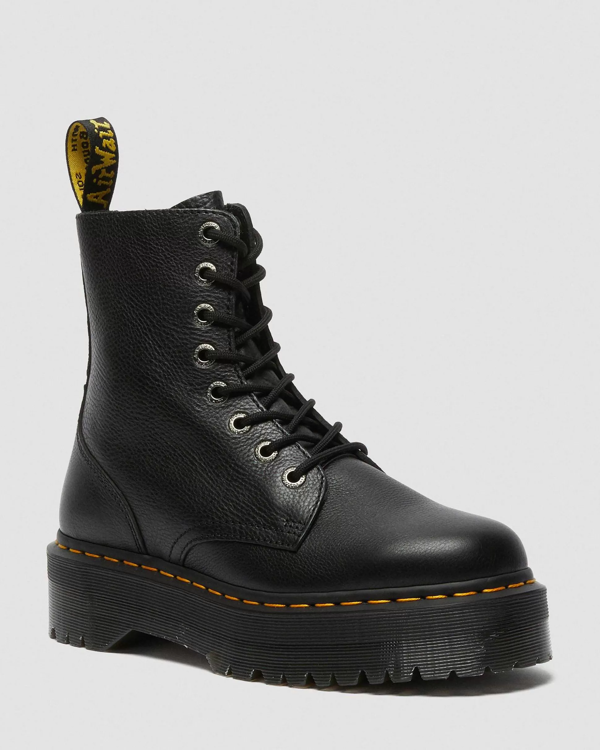 Damen Dr. Martens Schnurstiefel>Jadon Iii Pisa Leder Plateaustiefel