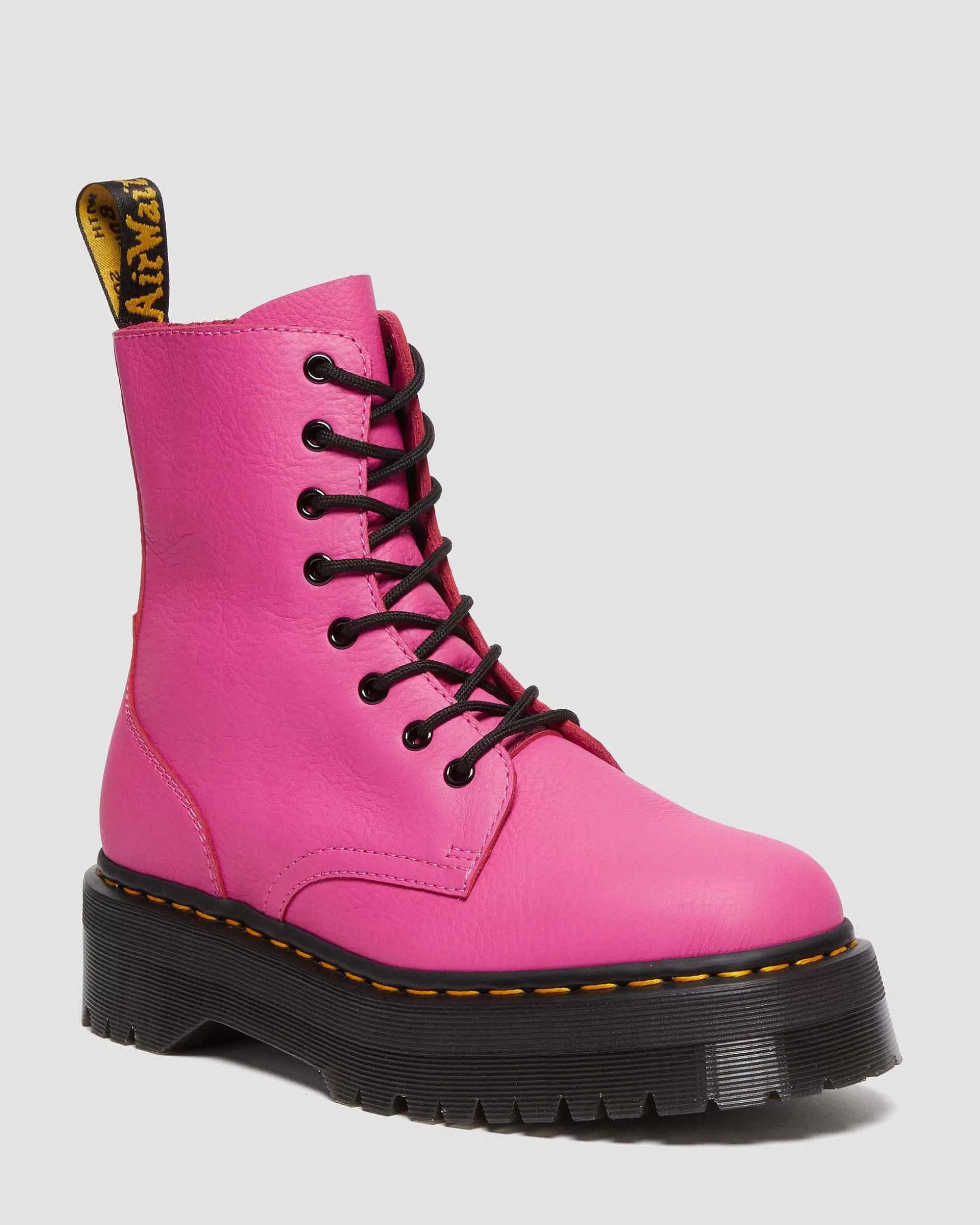 Damen Dr. Martens Schnurstiefel>Jadon Iii Pisa Leder Plateaustiefel