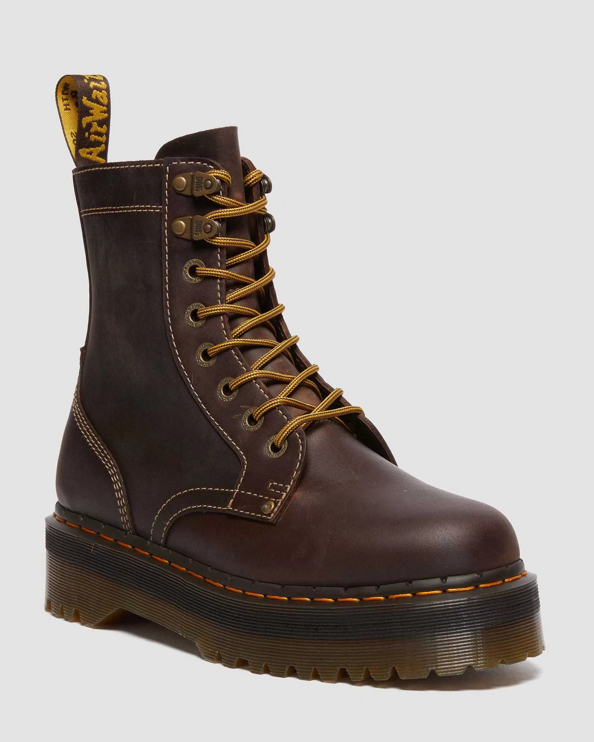 Herren Dr. Martens Winter Stiefel>Jadon Leder Plateau Stiefel