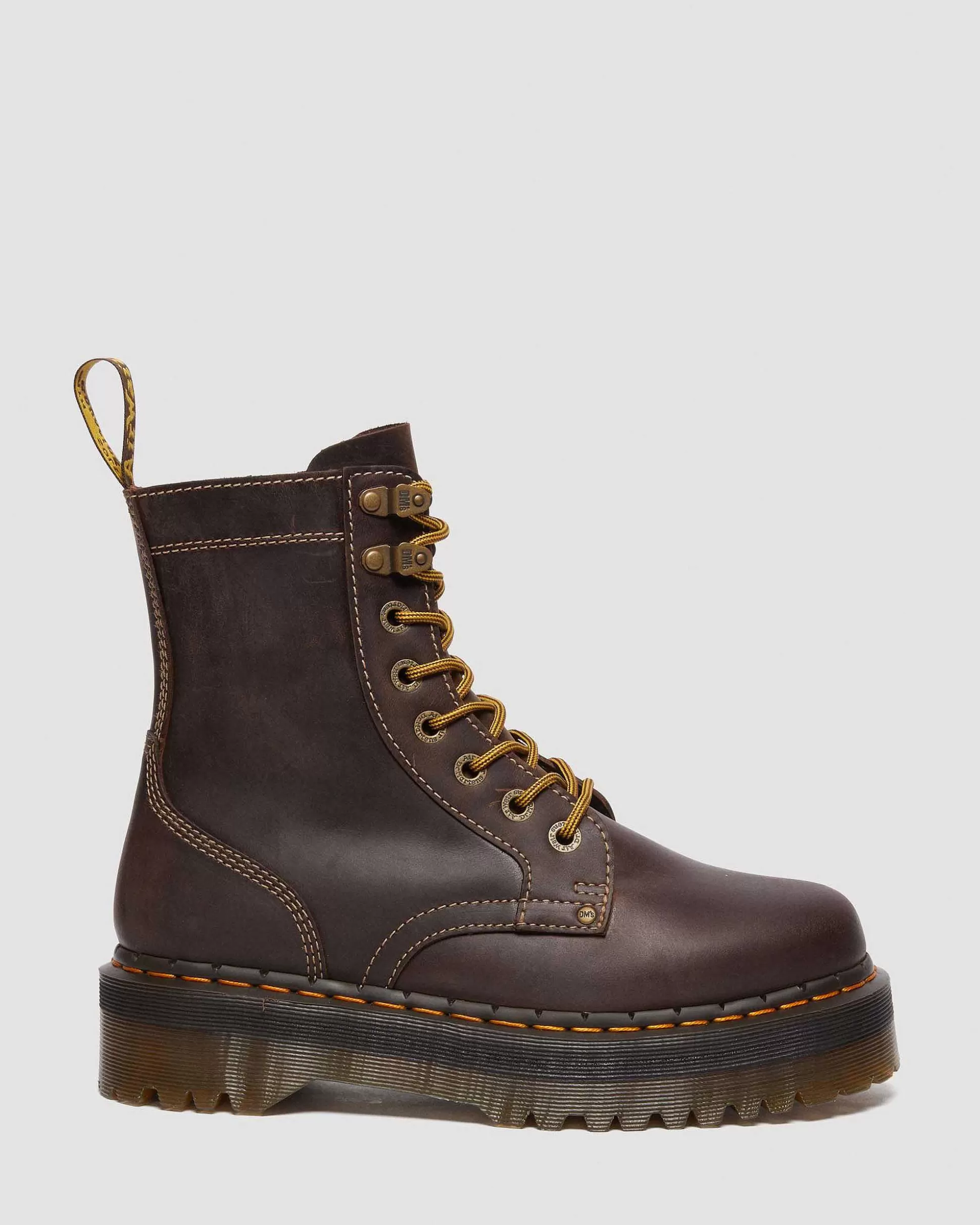 Herren Dr. Martens Winter Stiefel>Jadon Leder Plateau Stiefel