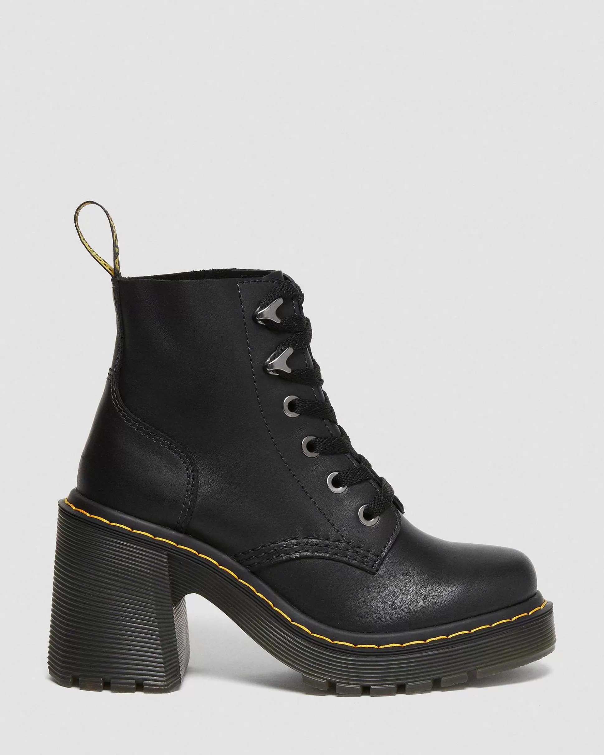 Damen Dr. Martens Weiche Lederstiefel>Jesy Sendal Leder Mit Absatz