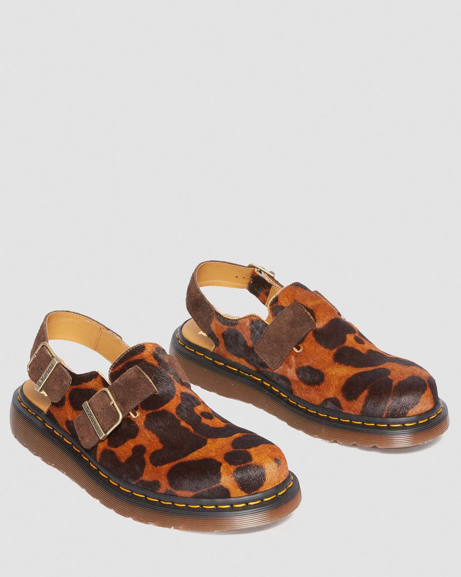 Herren Dr. Martens Schnurschuhe>Jorge Made In England Hair On Slingback Mule