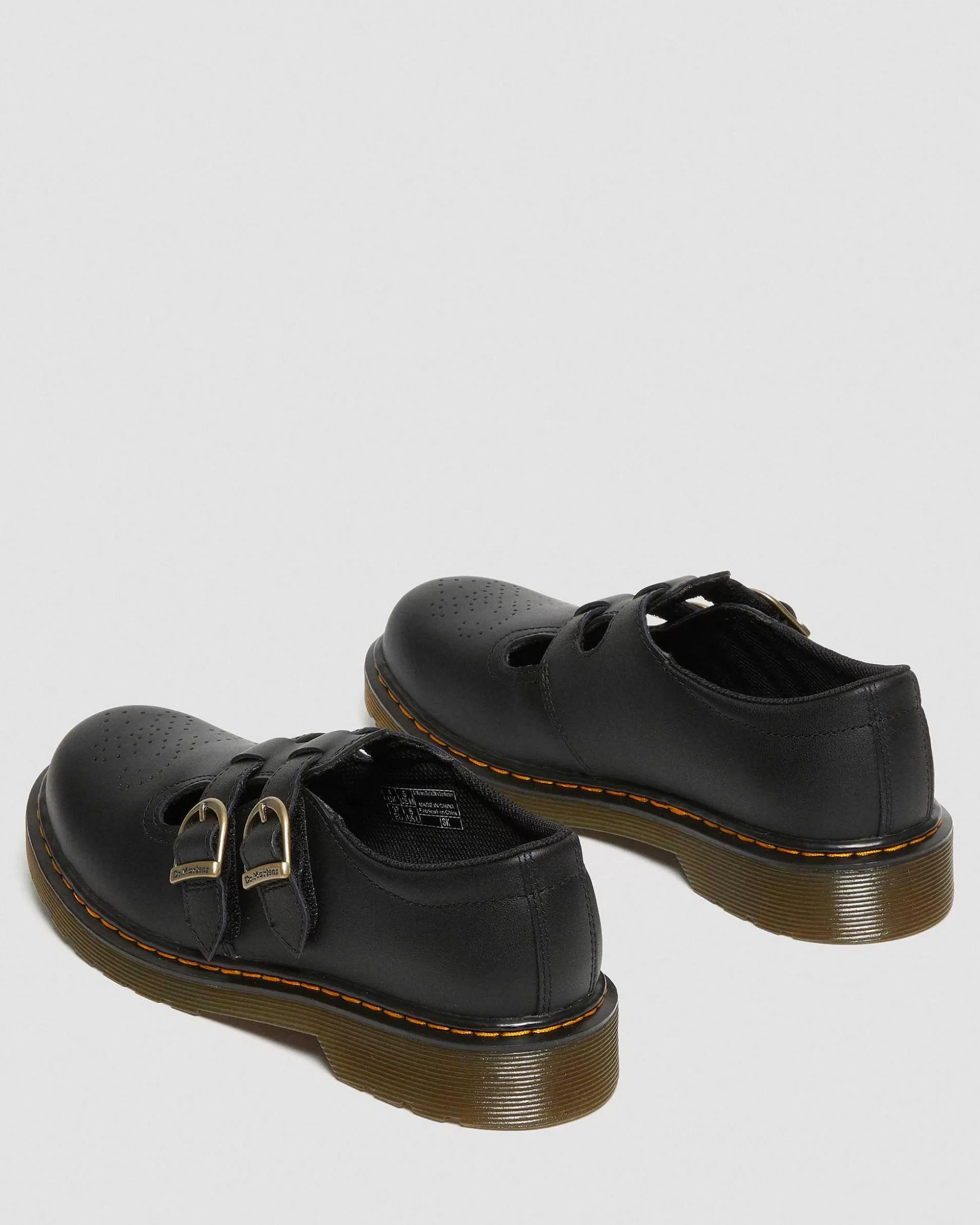 Unisex Dr. Martens Originals Schuhe>Jugend 8065 Softy T Leder Mary Jane Schuhe