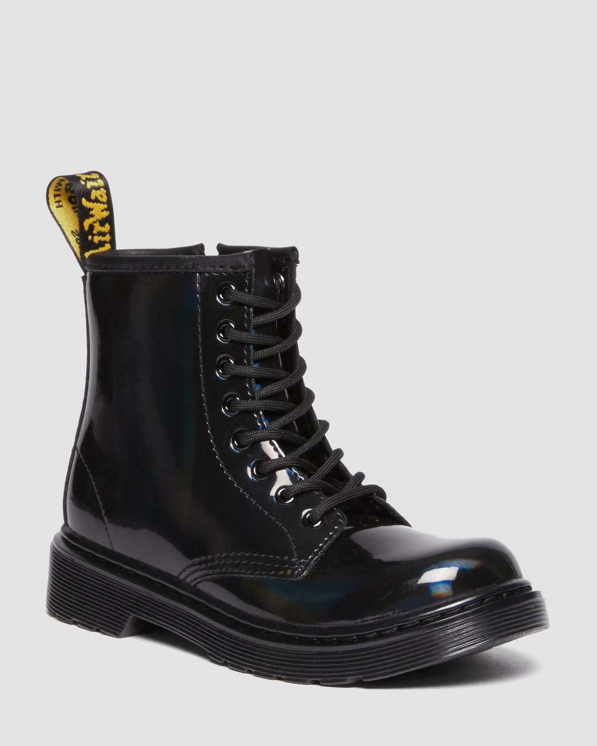 Unisex Dr. Martens Originals Stiefel>Kinder 1460 Rainbow Leder Schnurstiefel