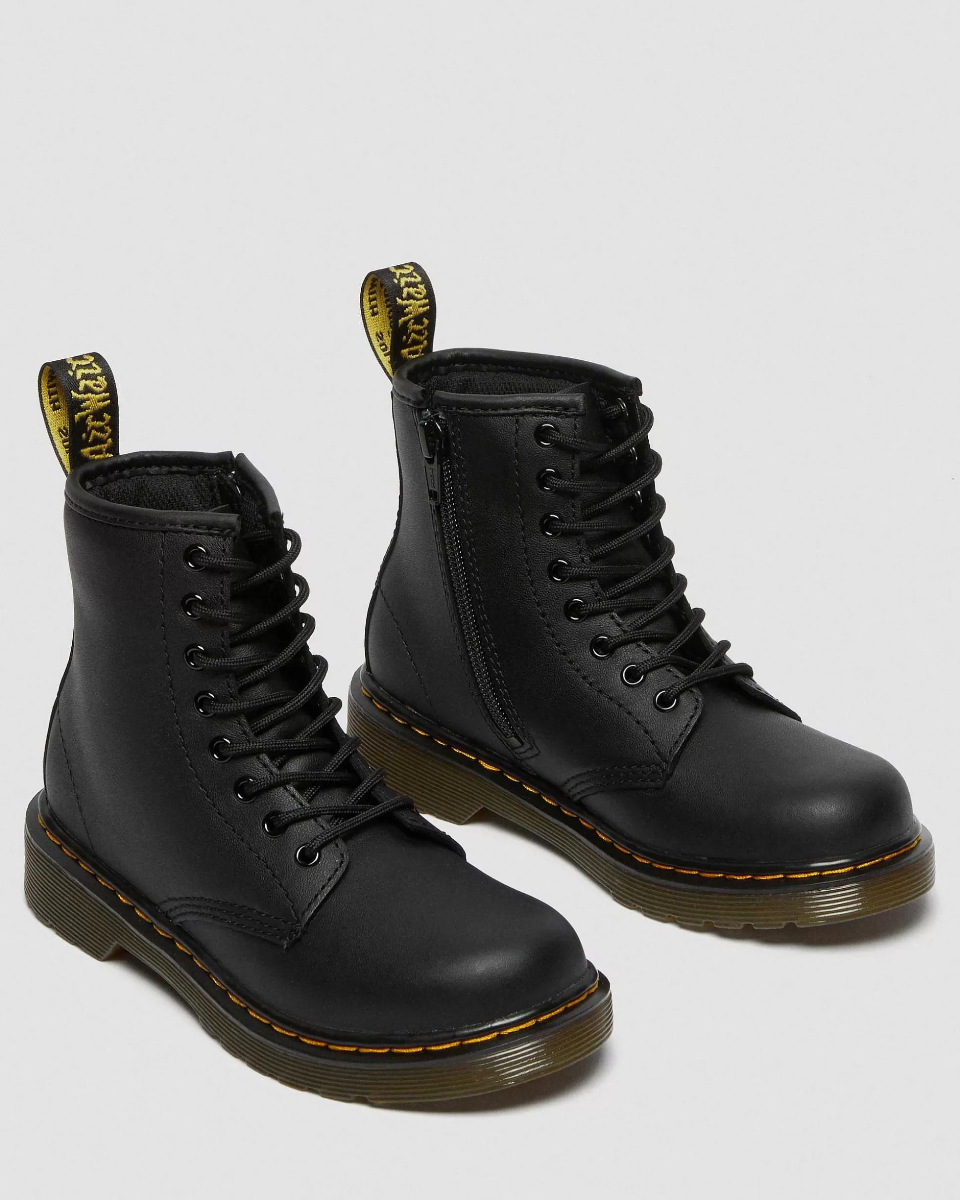 Unisex Dr. Martens Originals Stiefel>Kinder 1460 Softy T Leder Schnurstiefel