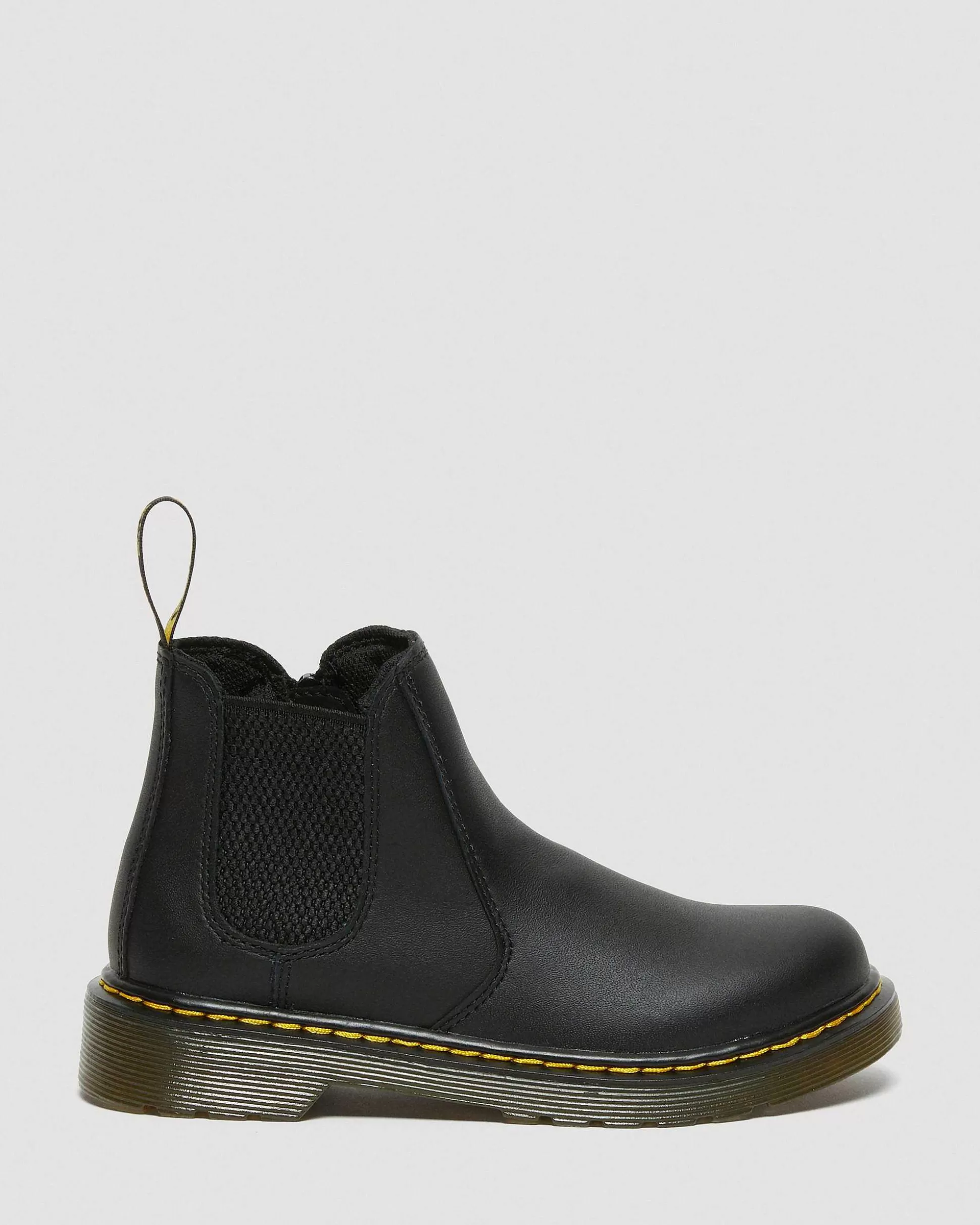 Unisex Dr. Martens Plateaustiefel>Kinder 2976 Softy T Leder Chelsea Boots