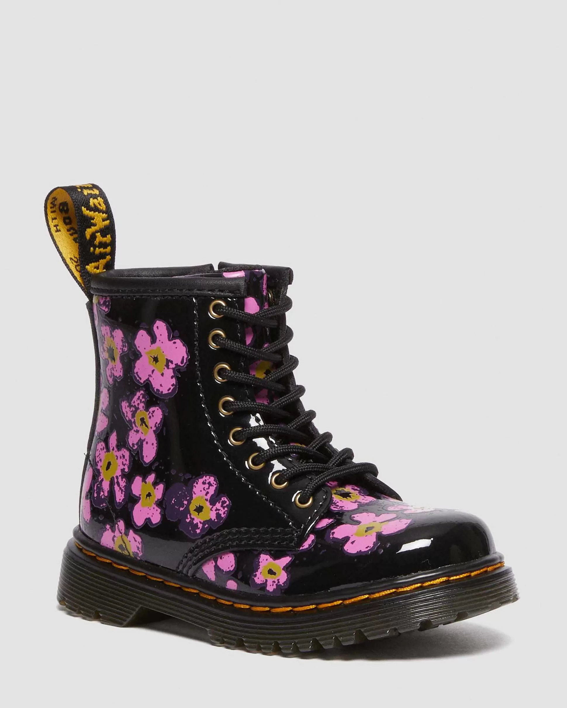 Unisex Dr. Martens Originals Stiefel>Kleinkind 1460 Floral Lack Stiefel