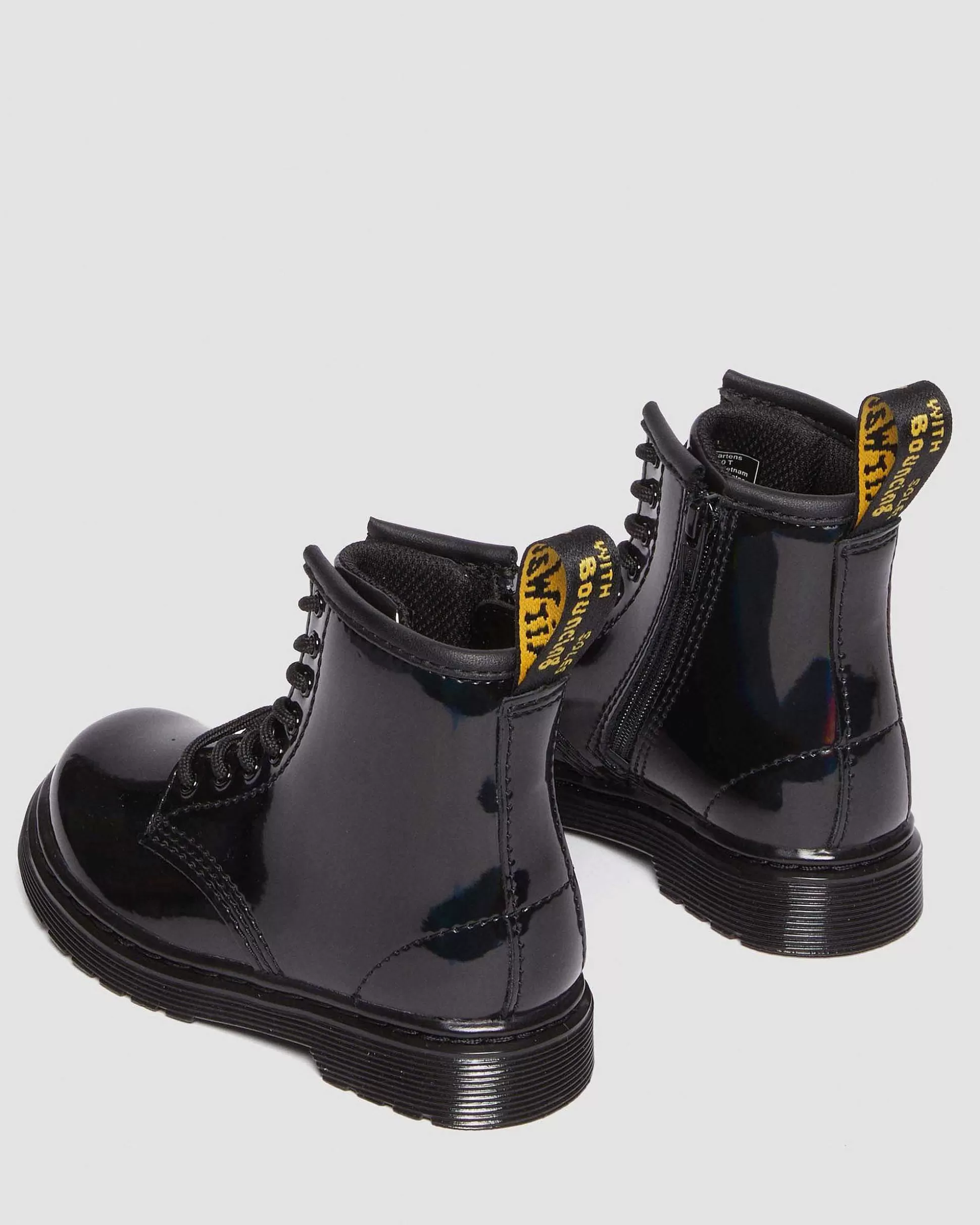 Unisex Dr. Martens Originals Stiefel>Kleinkind 1460 Rainbow Leder Schnurstiefel