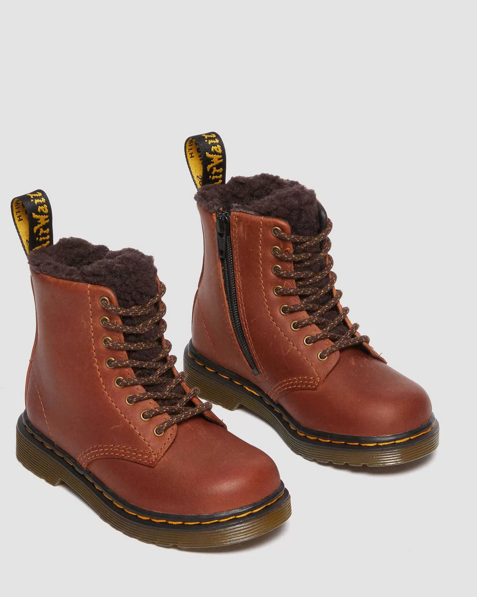 Unisex Dr. Martens Originals Stiefel>Kleinkind 1460 Serena Leder Stiefel