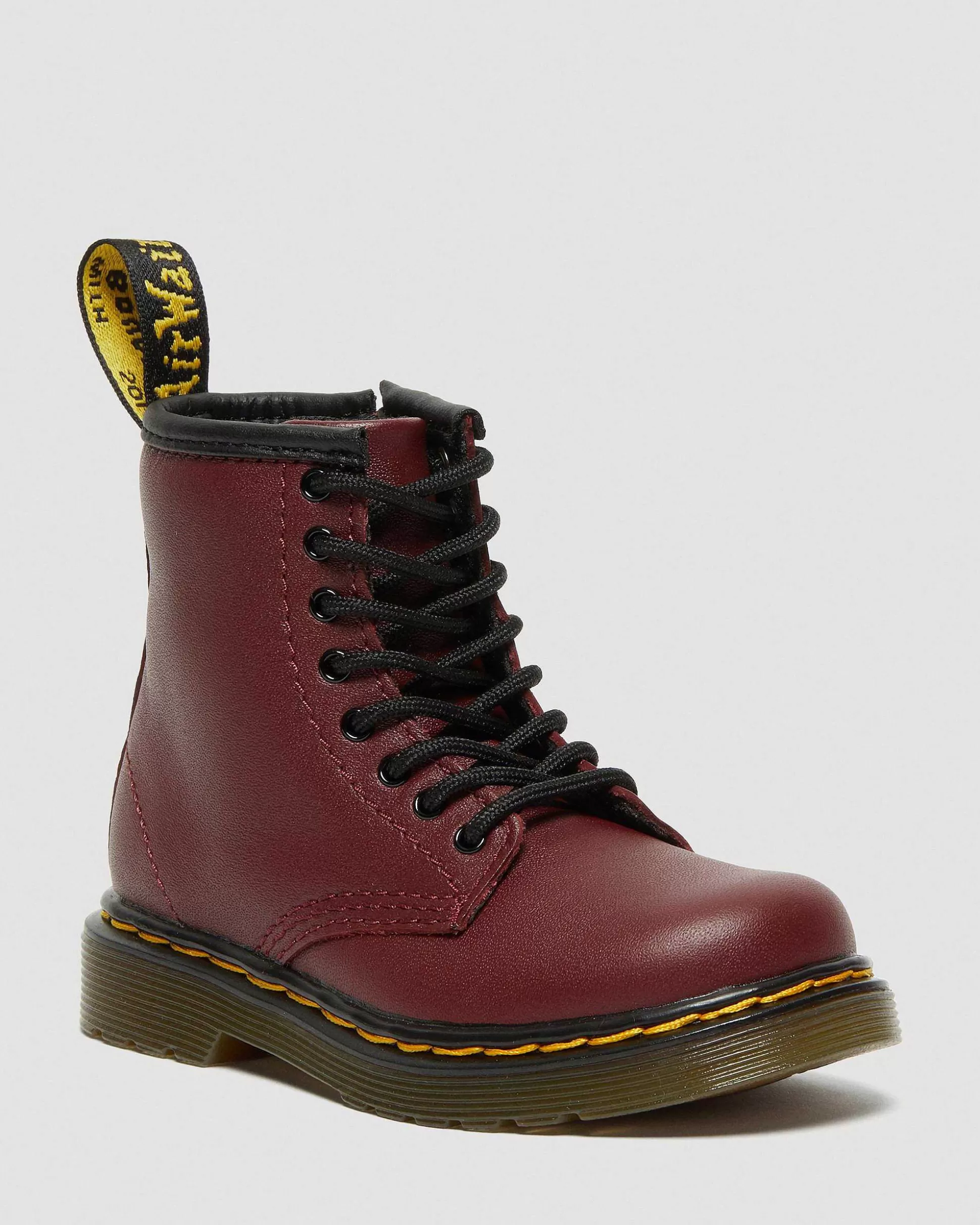 Unisex Dr. Martens Originals Stiefel>Kleinkind 1460 Softy T Leder Schnurstiefel