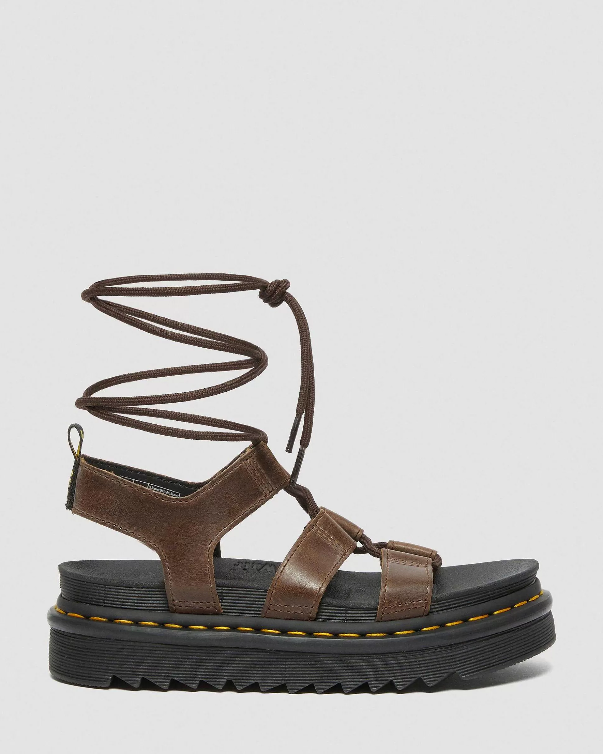 Damen Dr. Martens Gladiatorsandalen>Nartilla Illusion Leder Gladiator Sandalen