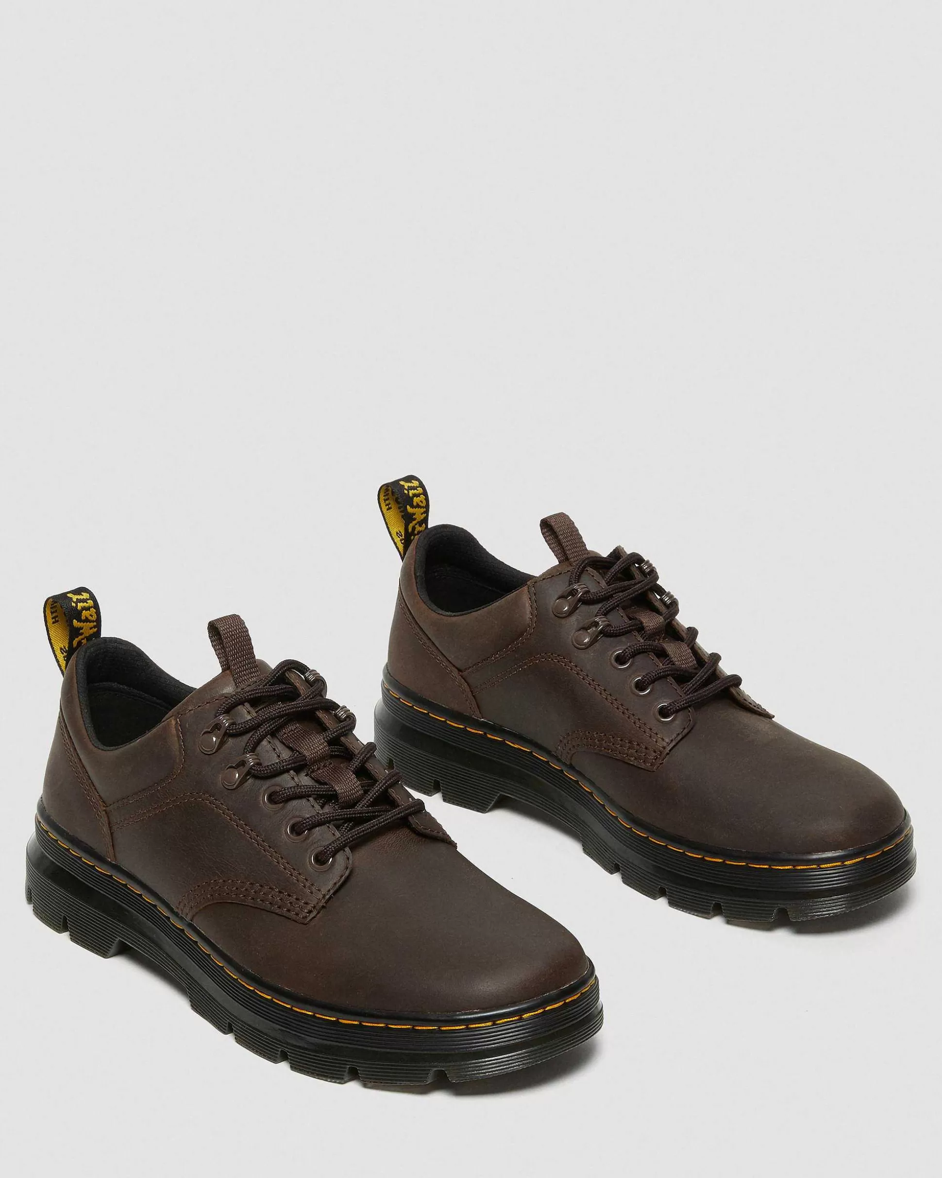 Herren Dr. Martens Freizeitschuhe>Reeder Crazy Horse Leder Utility Schuhe