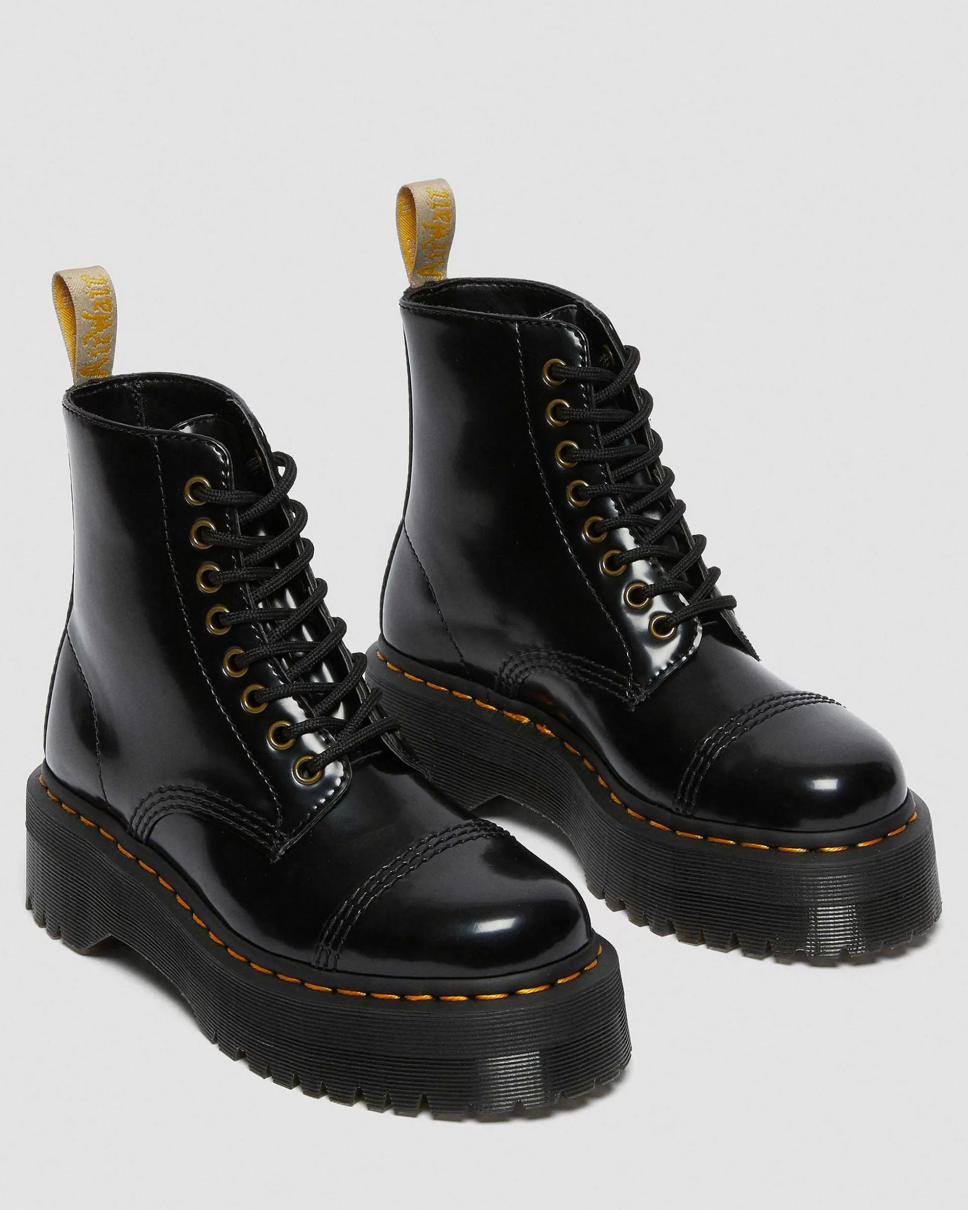 Damen Dr. Martens Vegane Stiefel>Sinclair Vegan Plateaustiefel